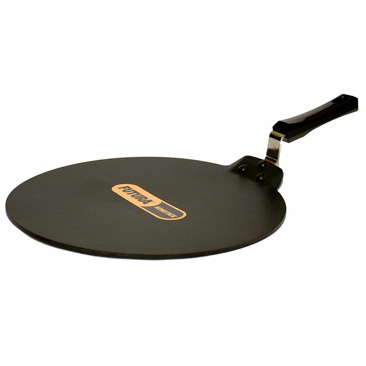 New Hawkins Futura Non Stick Aluminium Dosa Tawa, 33cm, Black