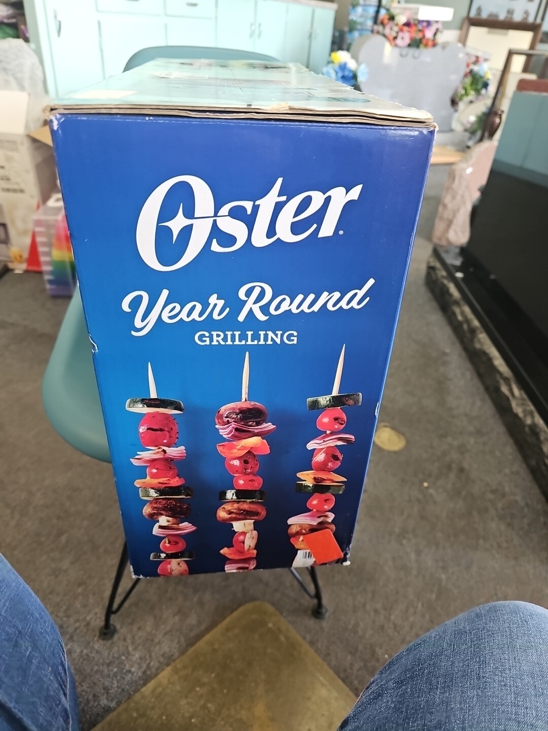 NIB Oster Indoor Smokeless Grill Diamondforce Nonstick Coating