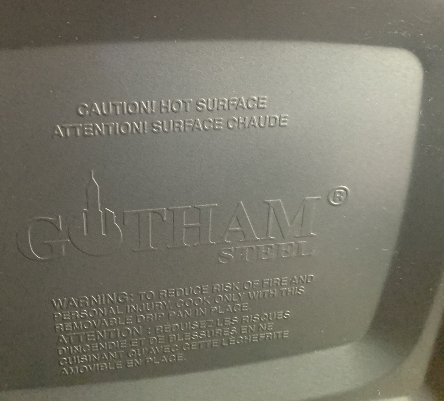 Gotham Steel Smokeless Electric Indoor Grill Replacement Drip Tray ONLY (part)