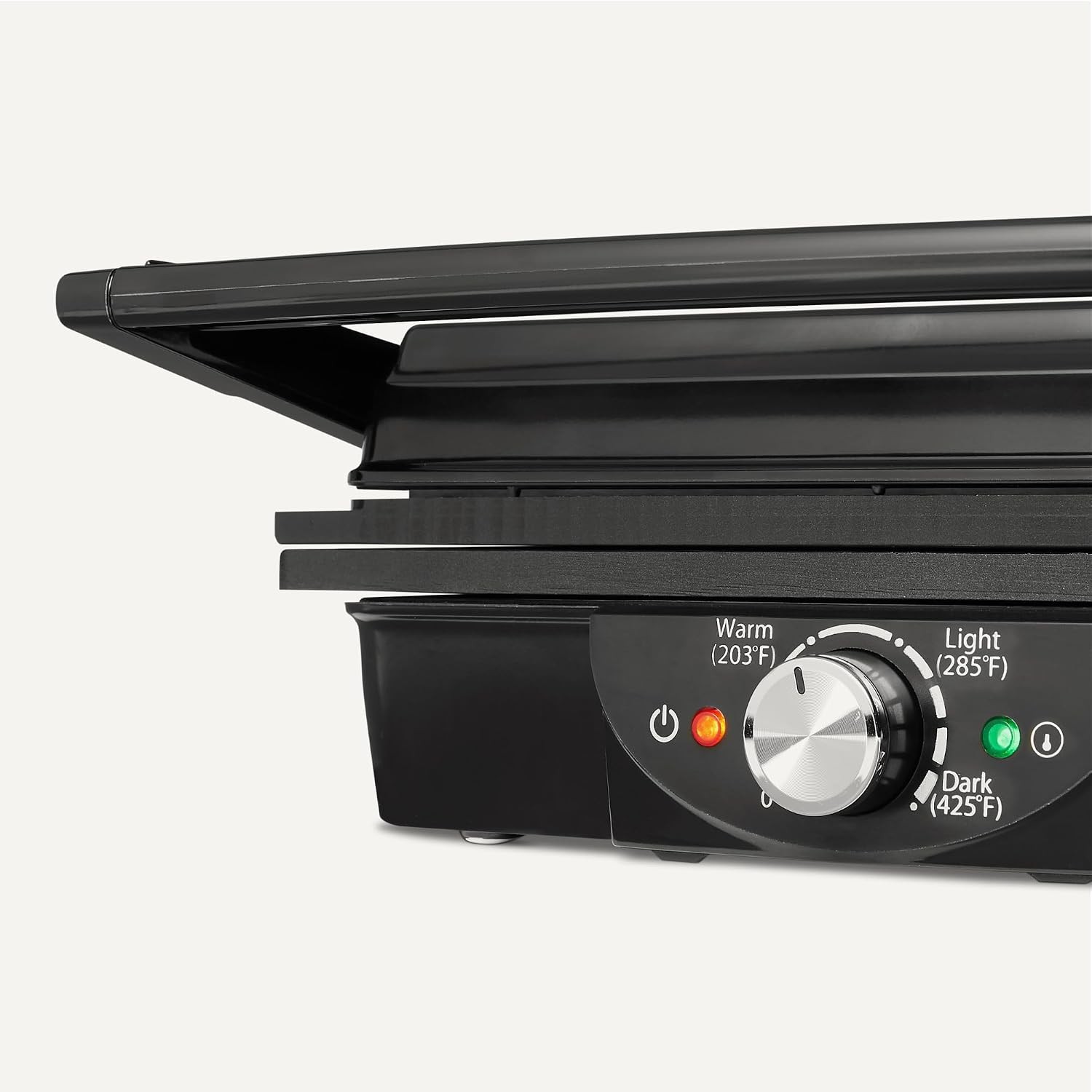 Panini Press & Electric Indoor Grill W/ Adjustable Temperature Settings