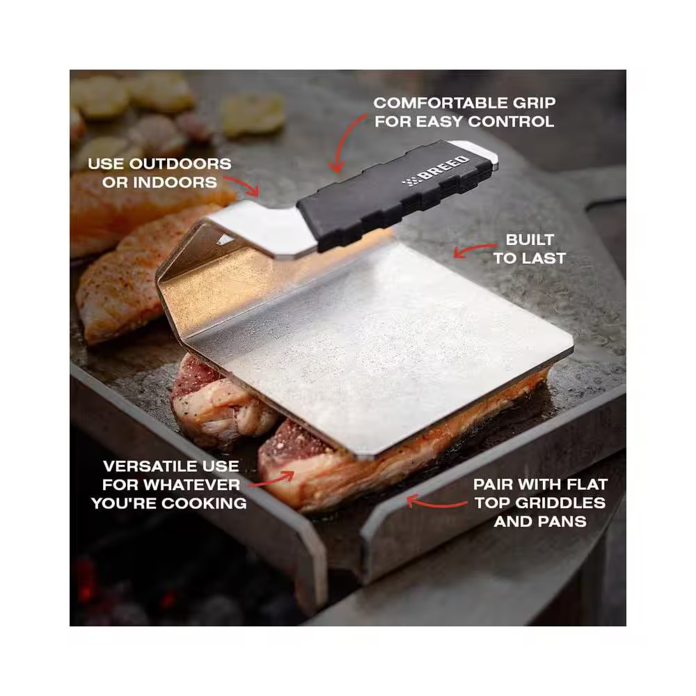 Griddle Press Stainless Steel