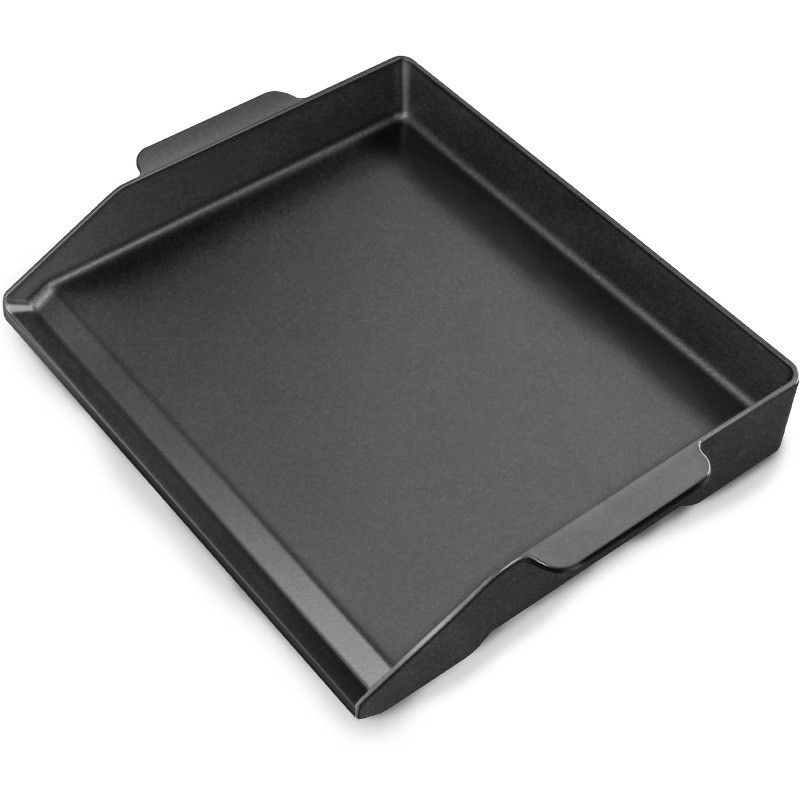 17″ x 13″ Universal Cast Iron Griddle for Gas Grill, Stove Top Griddle Gas Grill