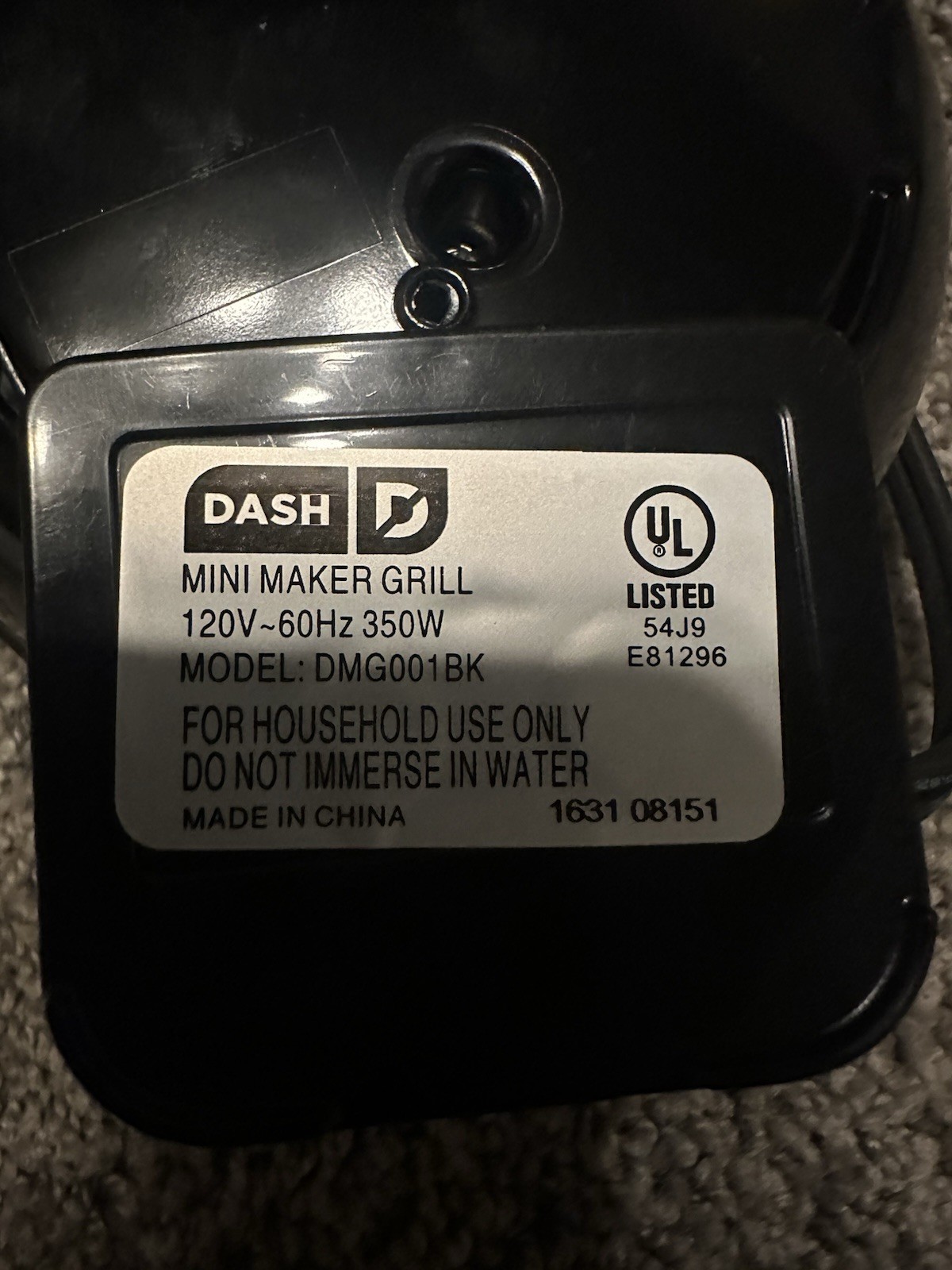 DASH Mini Maker Hamburger Grill with 4″ Cooking Surface 350 Watts Brand NEW