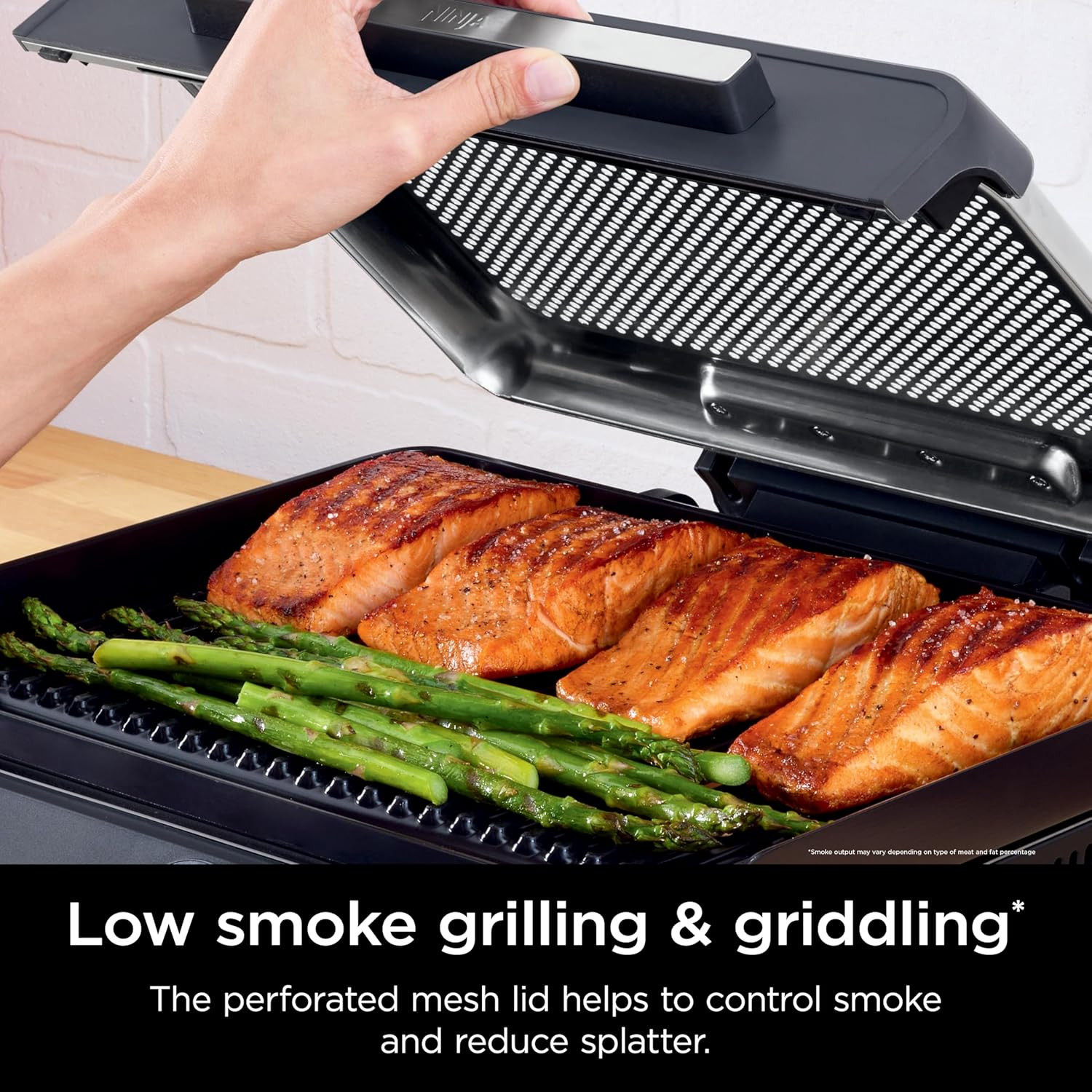 Ninja Griddle and Indoor Grill, 14’’, Electric Grill, for Steak, Burgers, Salmon