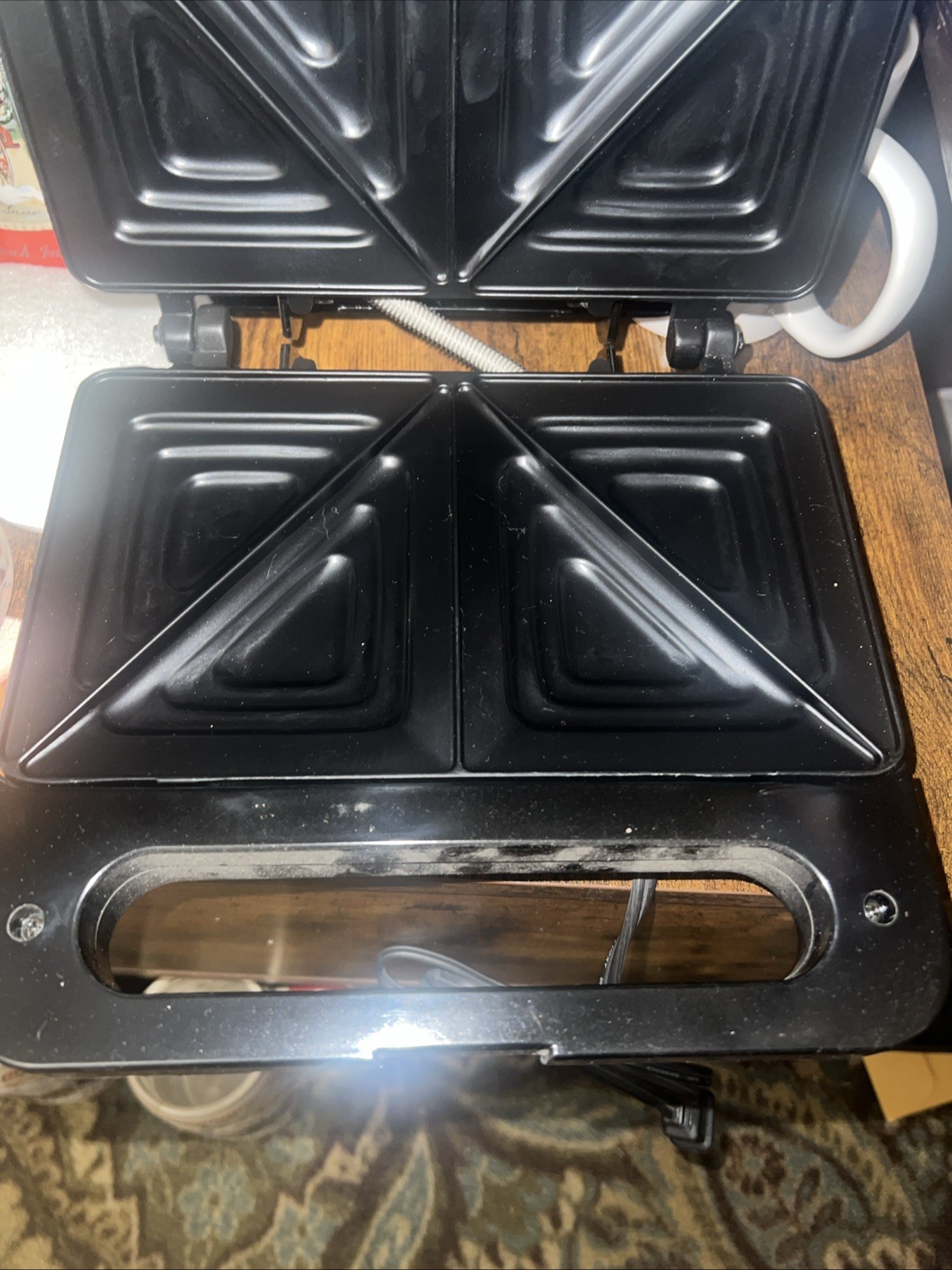 Vintage Salton Sandwich/Belgin Waffle w/Non-Stick Cooking Surface, Makes 2 🥪