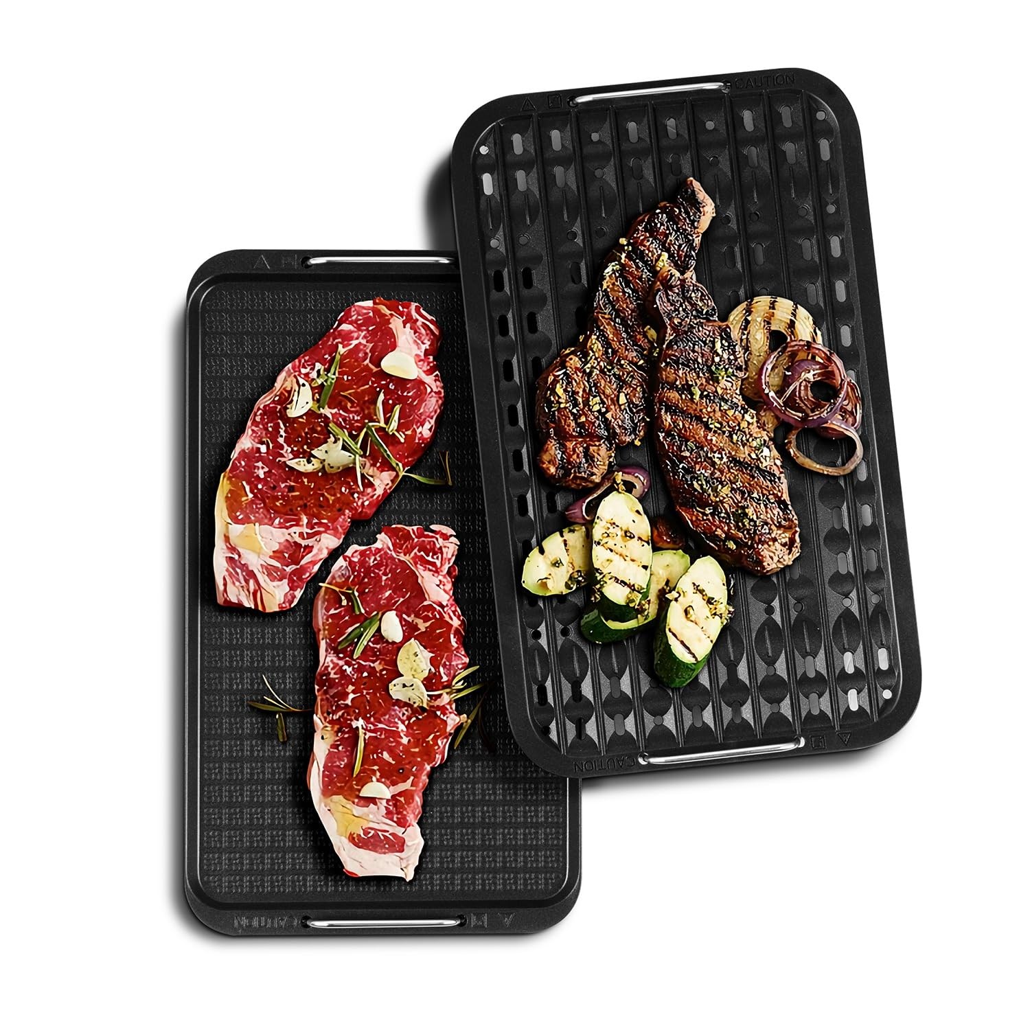Indoor Smokeless Grill Techwood 1500W Electric Bbq Grill Temperature Control