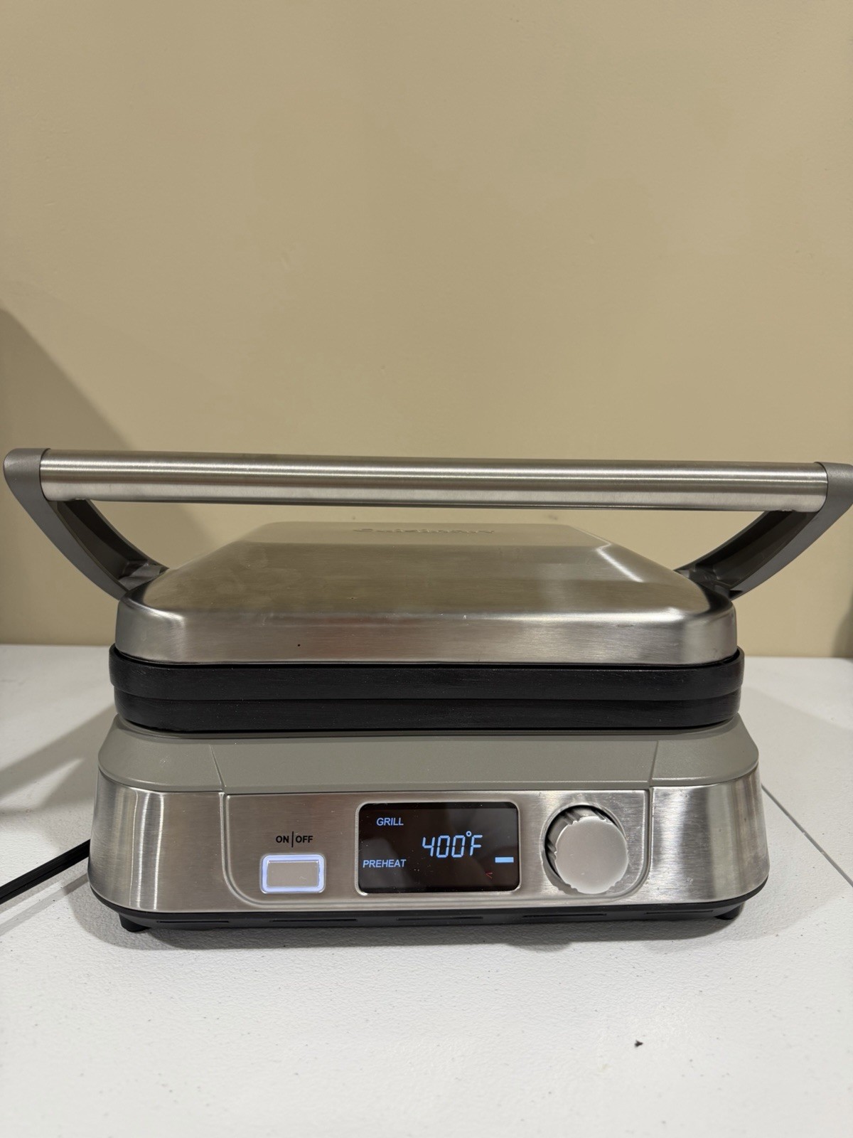 Cuisinart Griddler Five GRID-5BNASPC 5-in-1 Grill Griddle New Open Box