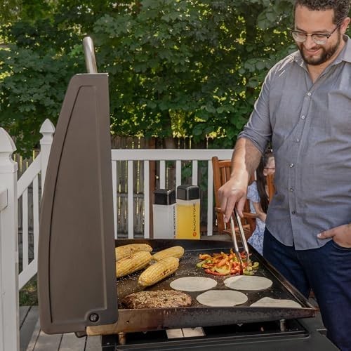 5856 Omnivore 36″ Griddle Hood, Built-in Flat Top Grill Hood with Handle,……