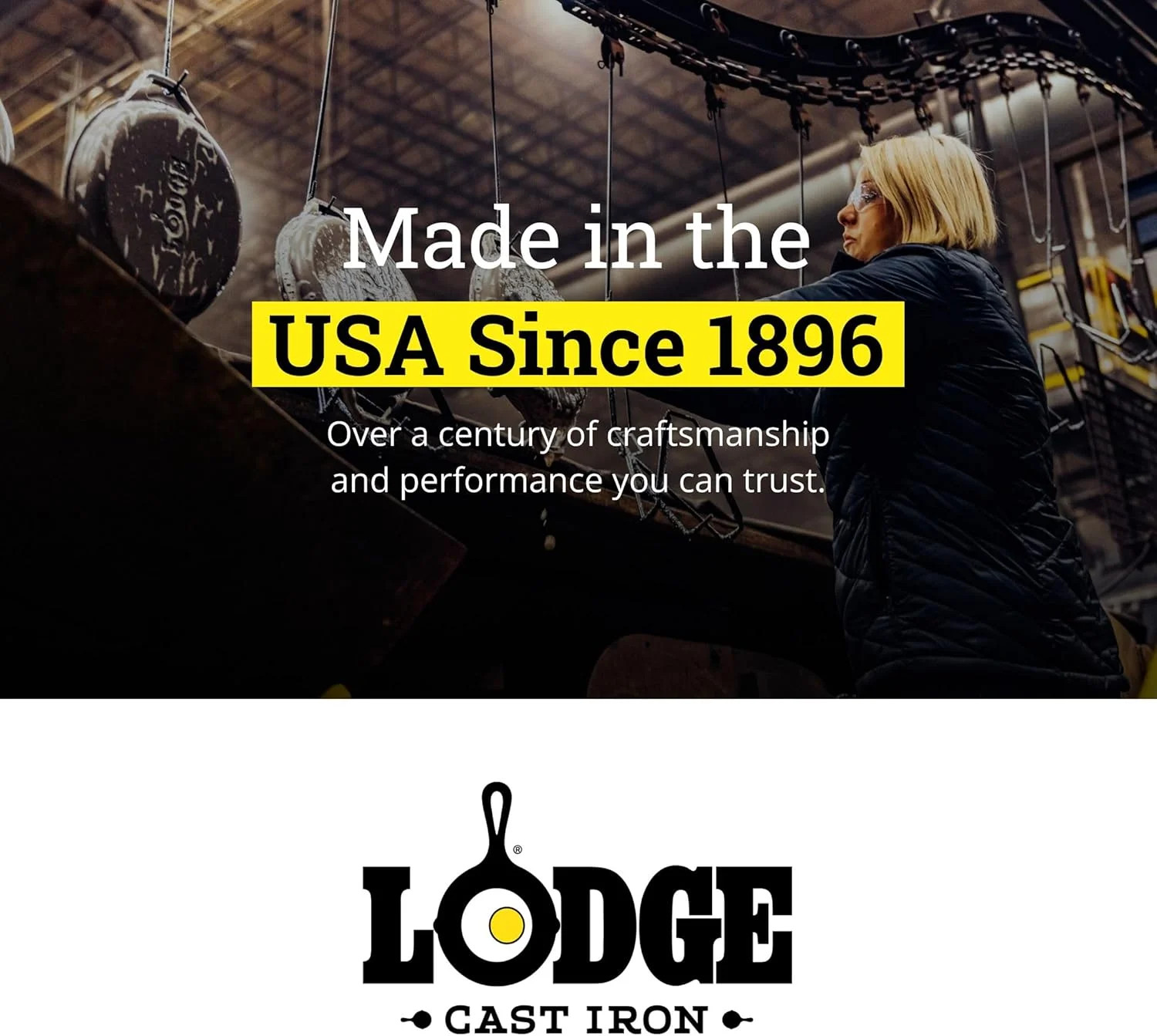 Lodge Reversible Cast Iron Grill/Griddle Pan 16.75 x 9.5 – Pre-Seasoned Dual-Sid