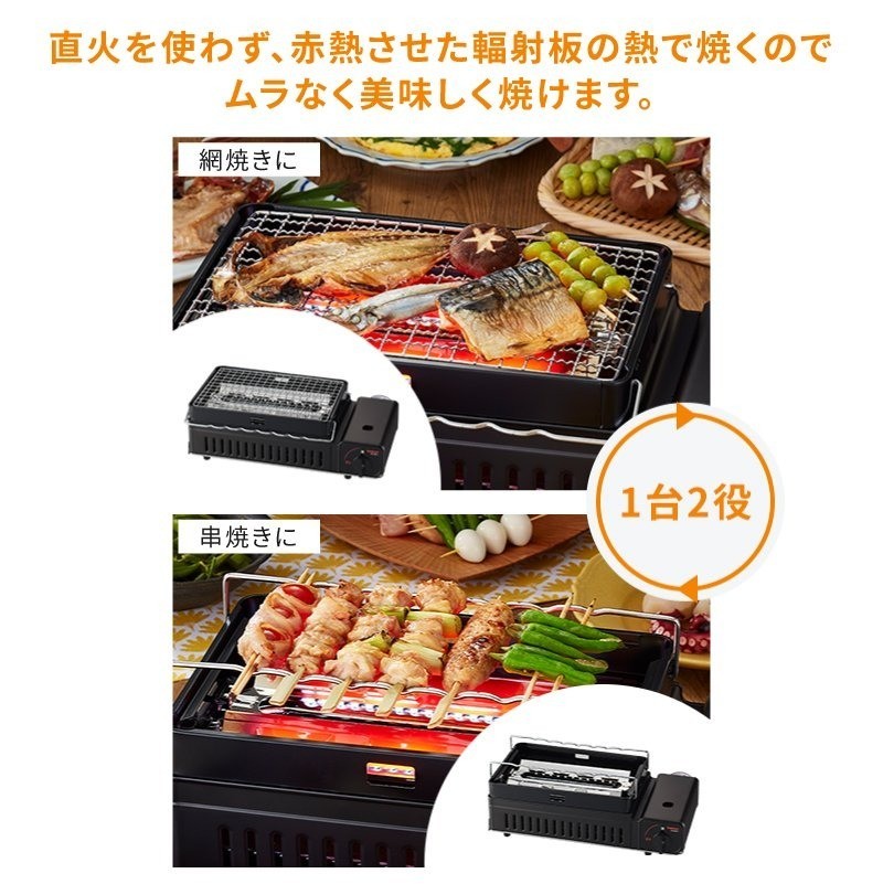 Iwatani ABURIYA CB-ABR-2 Portable Gas Grill Stove BBQ Only Console NEW JAPAN