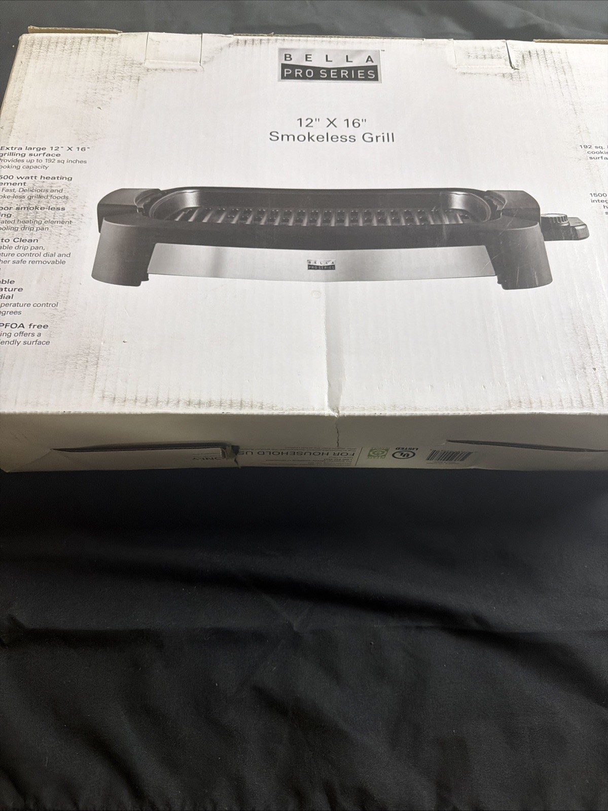 Bella Pro Series 12 X 16 Smokeless Grill