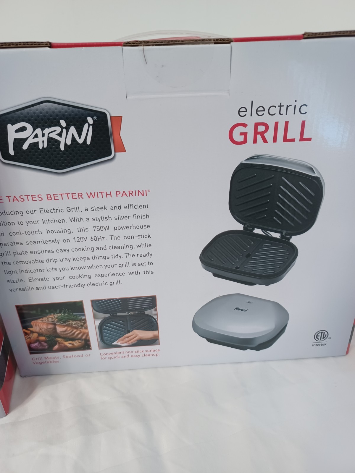 PARINI ELECTRIC SLIDER MAKER AND ELECTRIC GRILL BOTH BRAND NEW IN BOX