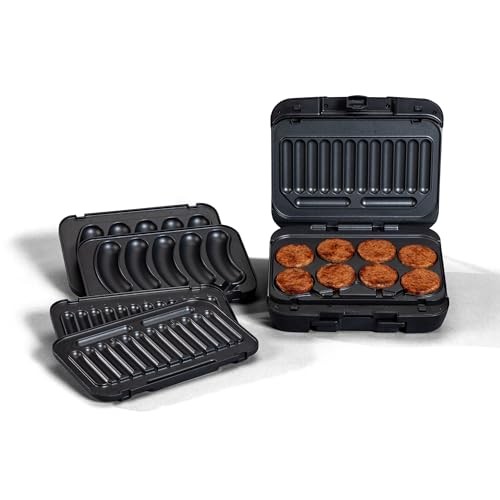 Sizzling Sausage Grill Plus, Indoor 3 in 1 Design BTG-500 Electric Grill