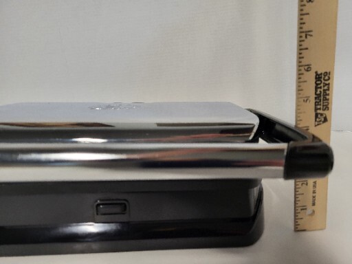 Wolfgang Puck Working Clean Stainless Steel Bistro Collection Panini Maker