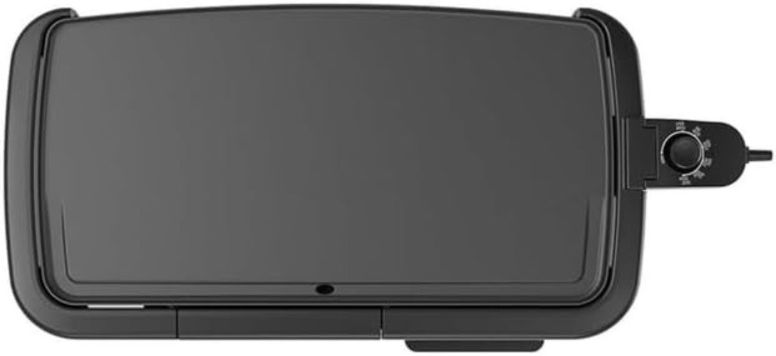 BLACK DECKER 8-Serving Electric Griddle GD2051B Non-Stick Cooking Surface