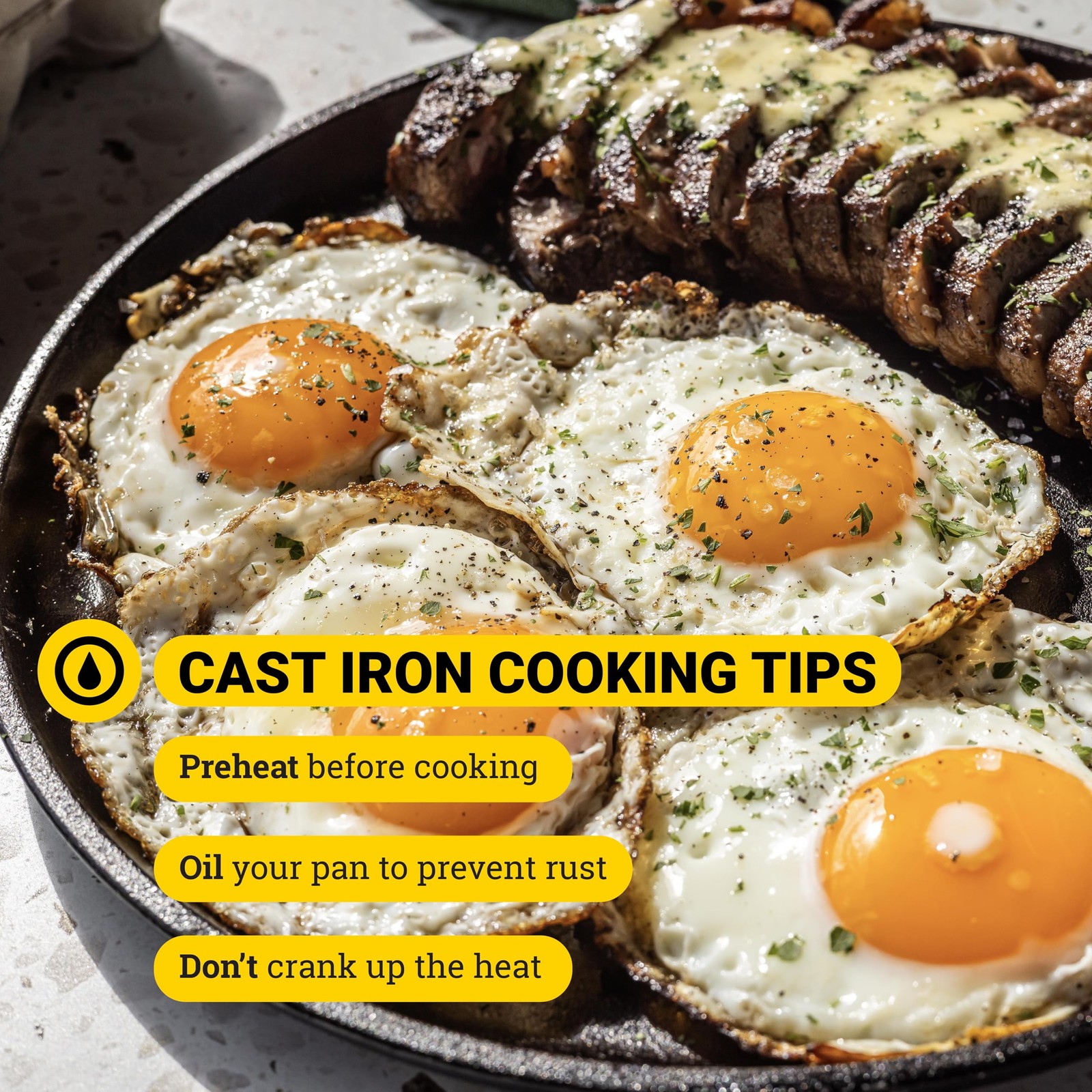 L9OG3 Cast Iron round Griddle, Pre-Seasoned, 10.5-Inch – Made in USA, Compatible