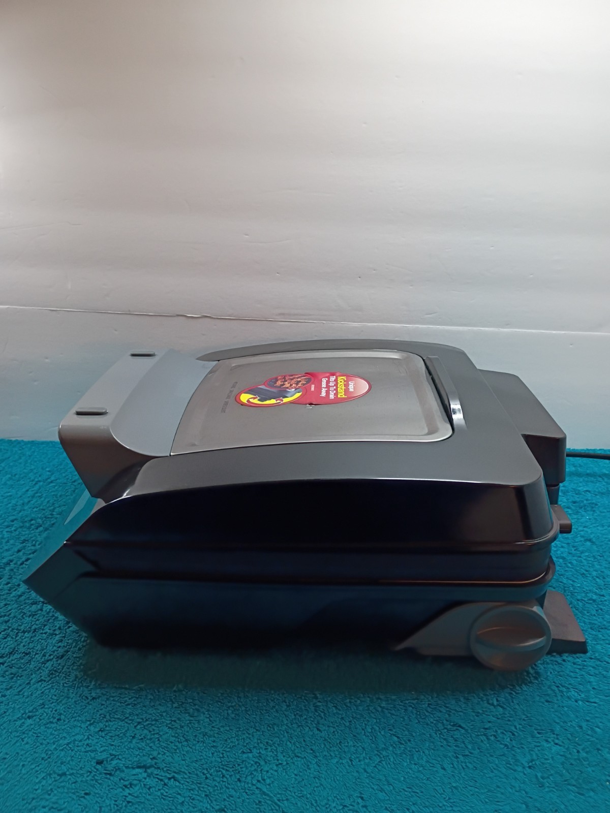 Hamilton Beach Indoor Electric Grill Combo/Bacon Cooker Nonstick Griddle W/ Tray