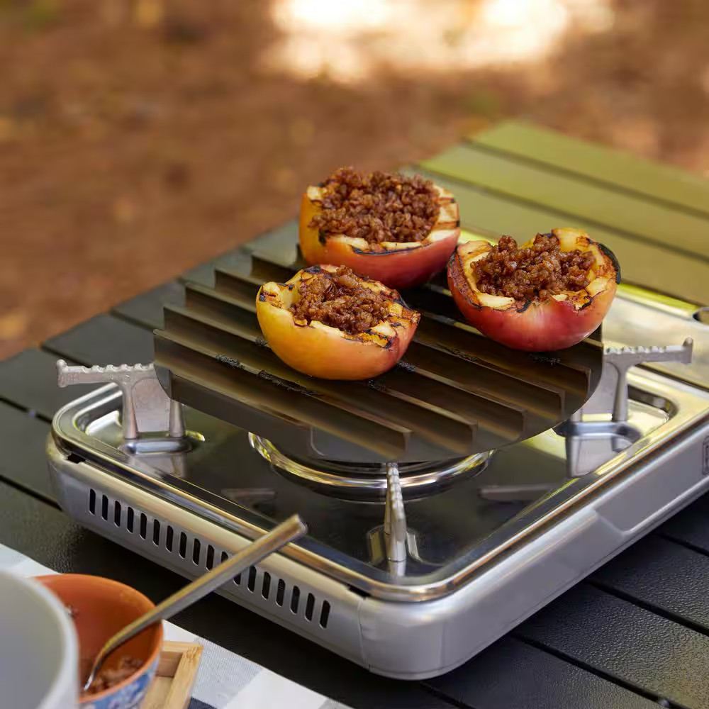 8.75 In. Dia. Grill Anywhere round Sear ‘N Sizzle Grate for Skillets, Air Fryers