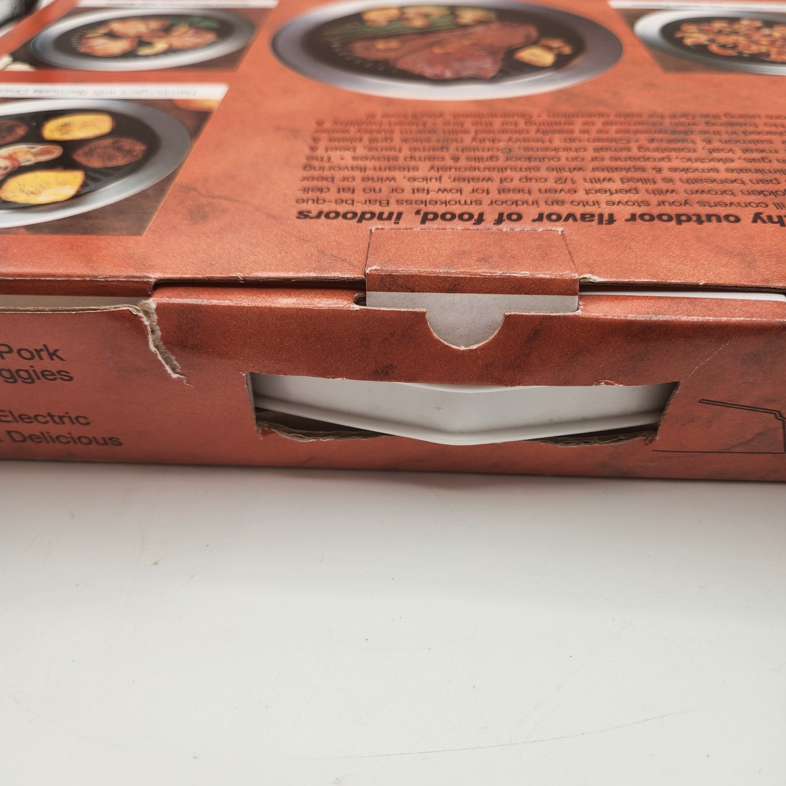 Grill It Professional Model Indoor Smokeless Stove Top Grill 1998 Open Box