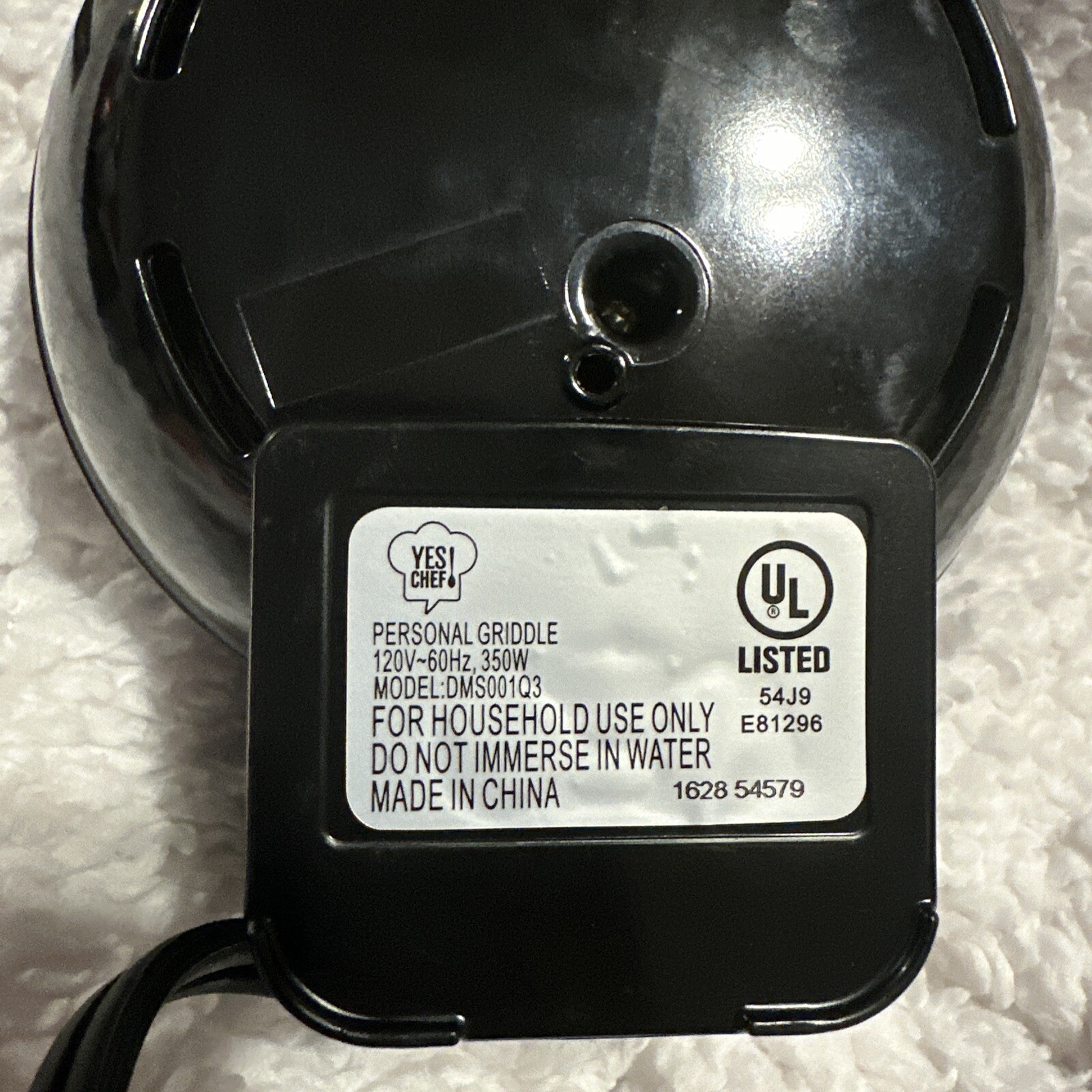 Yes Chef! 6″ Personal Blue Non-Stick Electric Griddle (NEW)