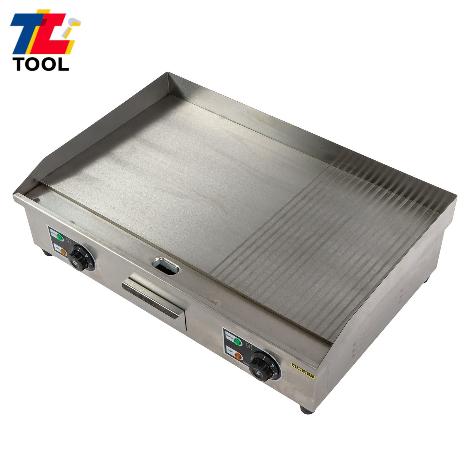 30″ Countertop Flat Top Grill Electric 3000W Heavy Duty Griddle 122℉ to 572℉