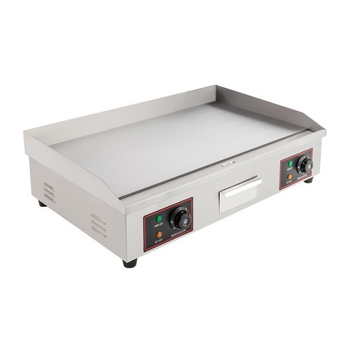 110V 3KW Commercial Restaurant Grill BBQ Flat Top Electric Countertop Griddle