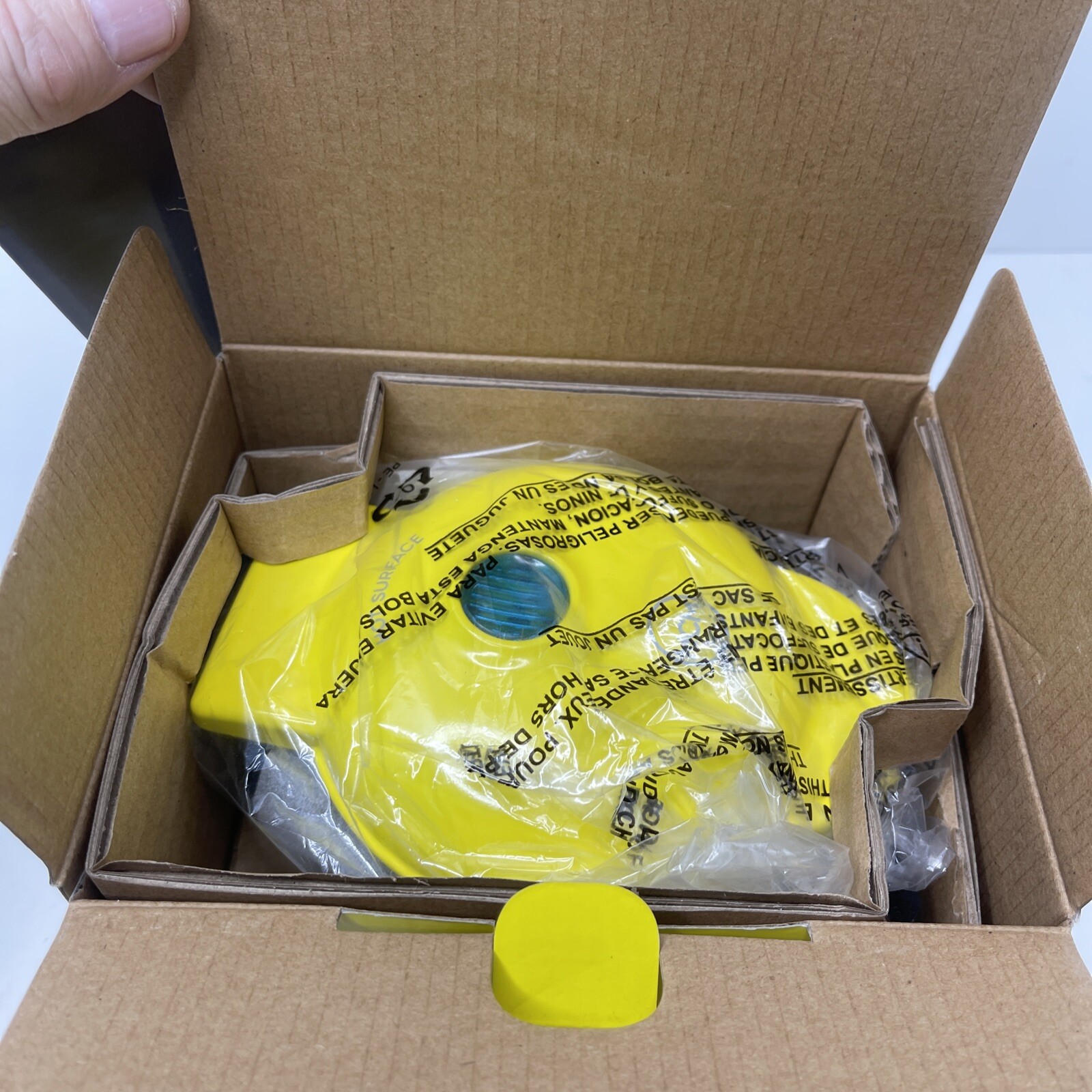 MCM Personal Non Stick Griddle Yellow with Recipe Guide NIB