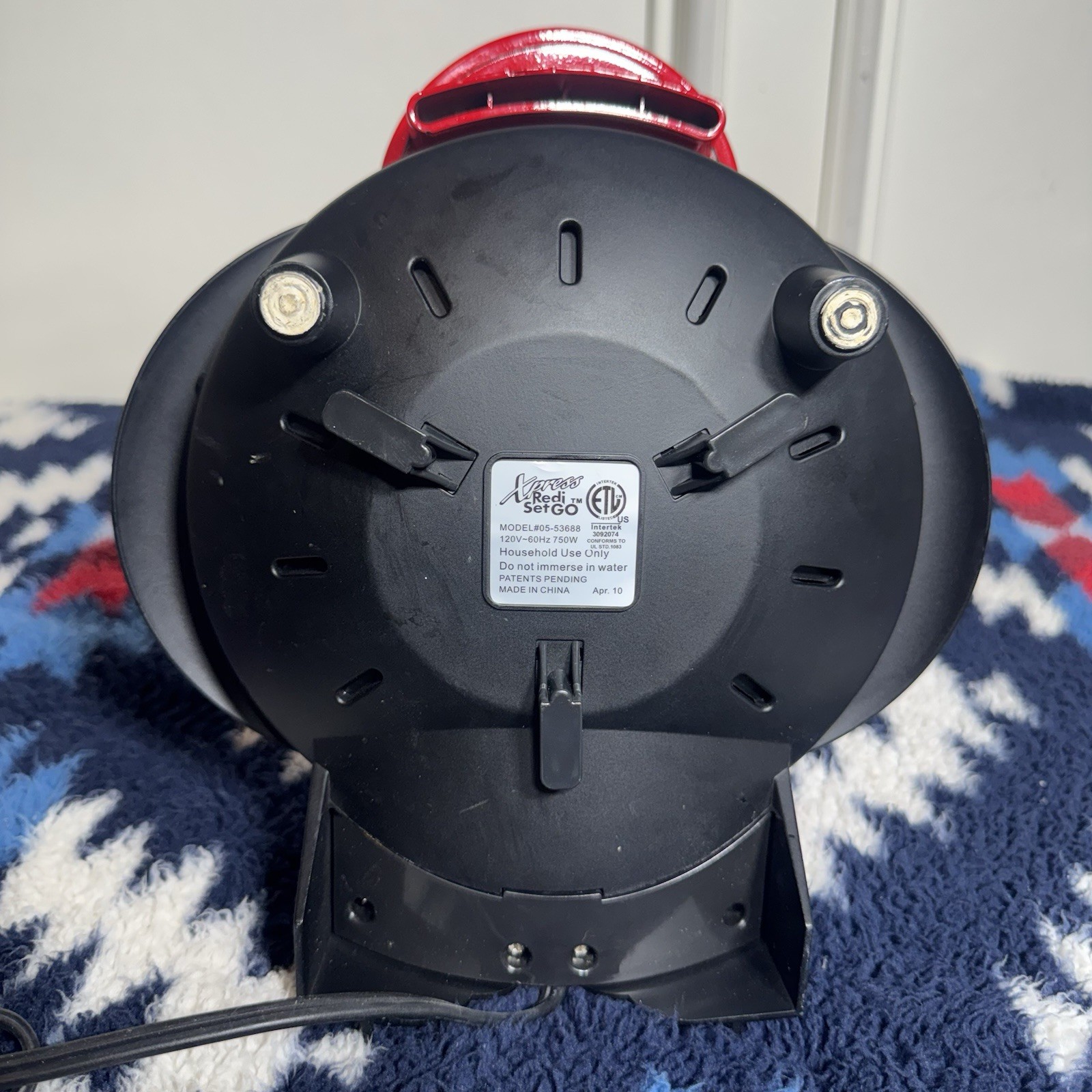 Xpress Redi Set Electric Grill Model #05-53688