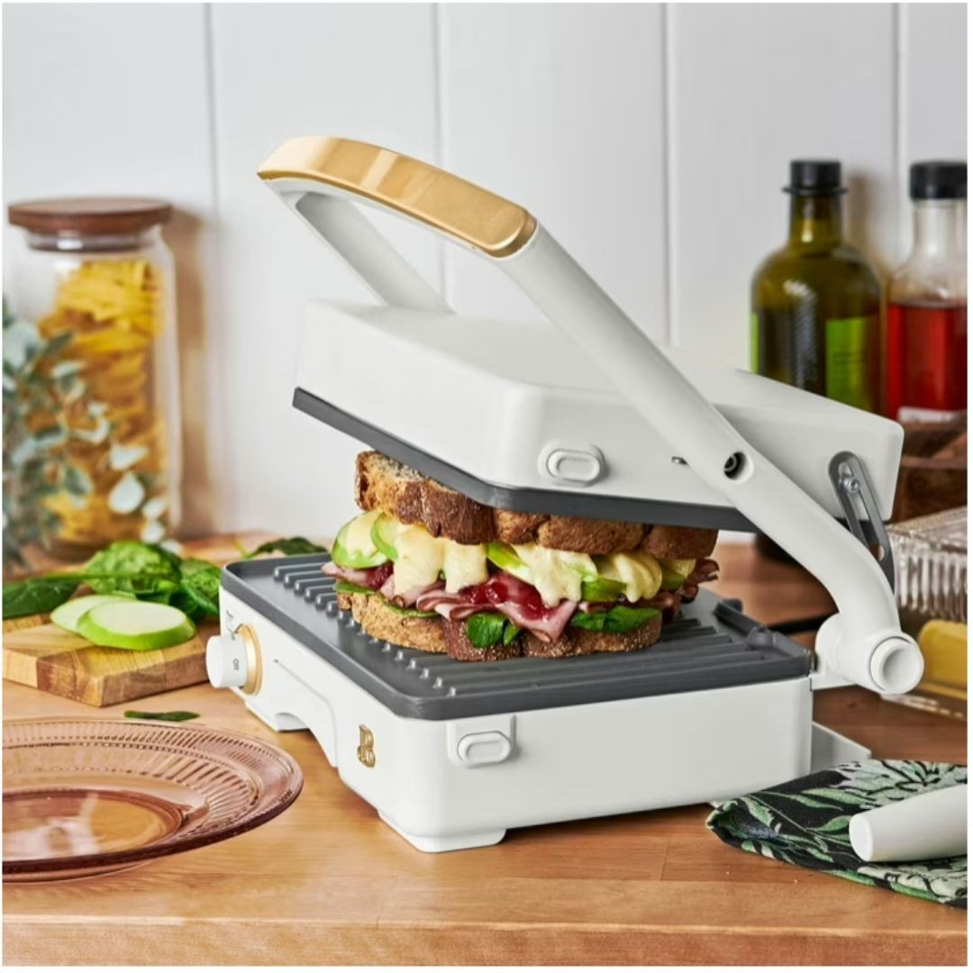 Beautiful 2-in-1 Panini Press & Grill, by Drew Barrymore