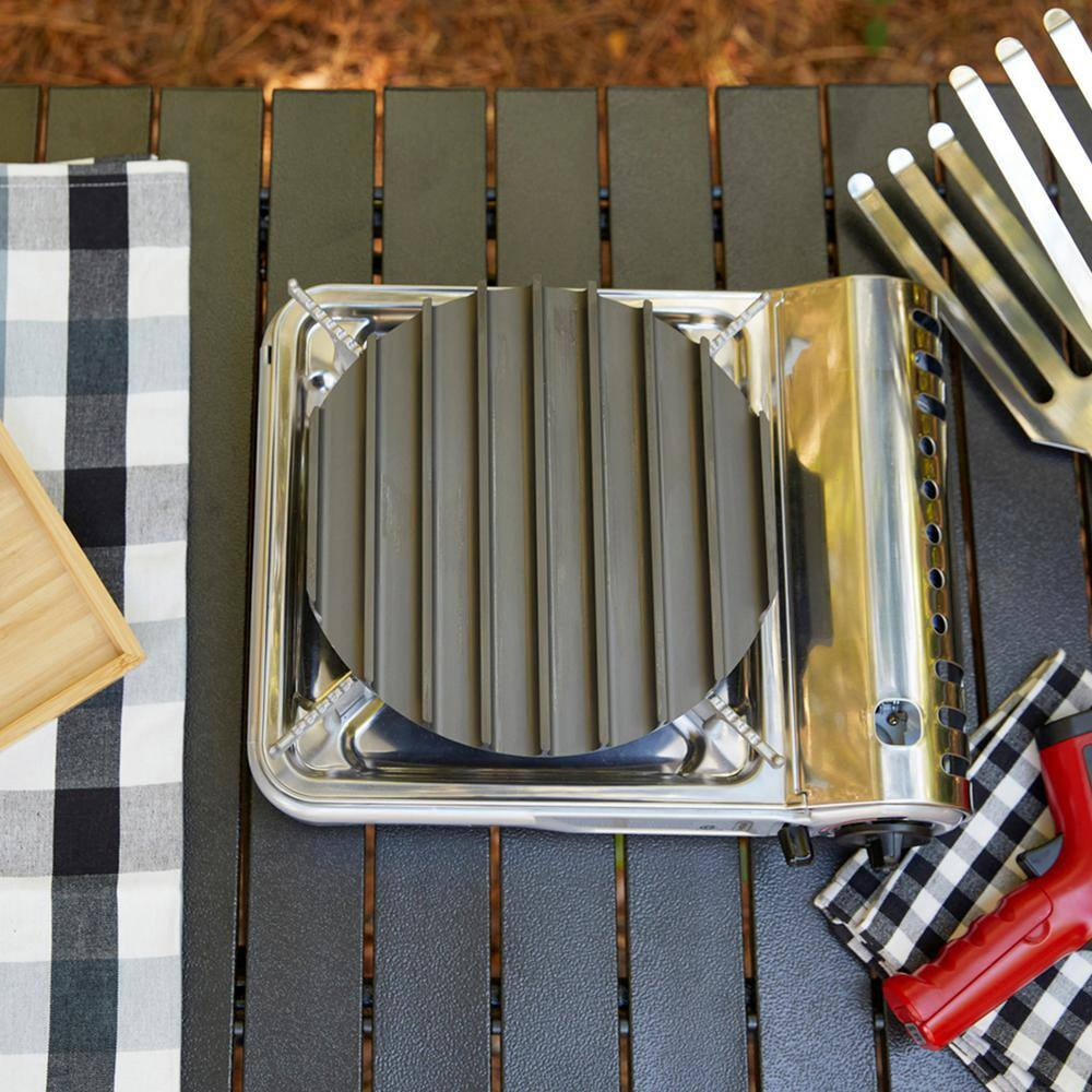 8.75 In. Dia. Grill Anywhere round Sear ‘N Sizzle Grate for Skillets, Air Fryers