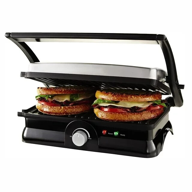 Brand New Sunbeam Panini Maker and Grill – Sunbeam CKSBPM5020 – Black
