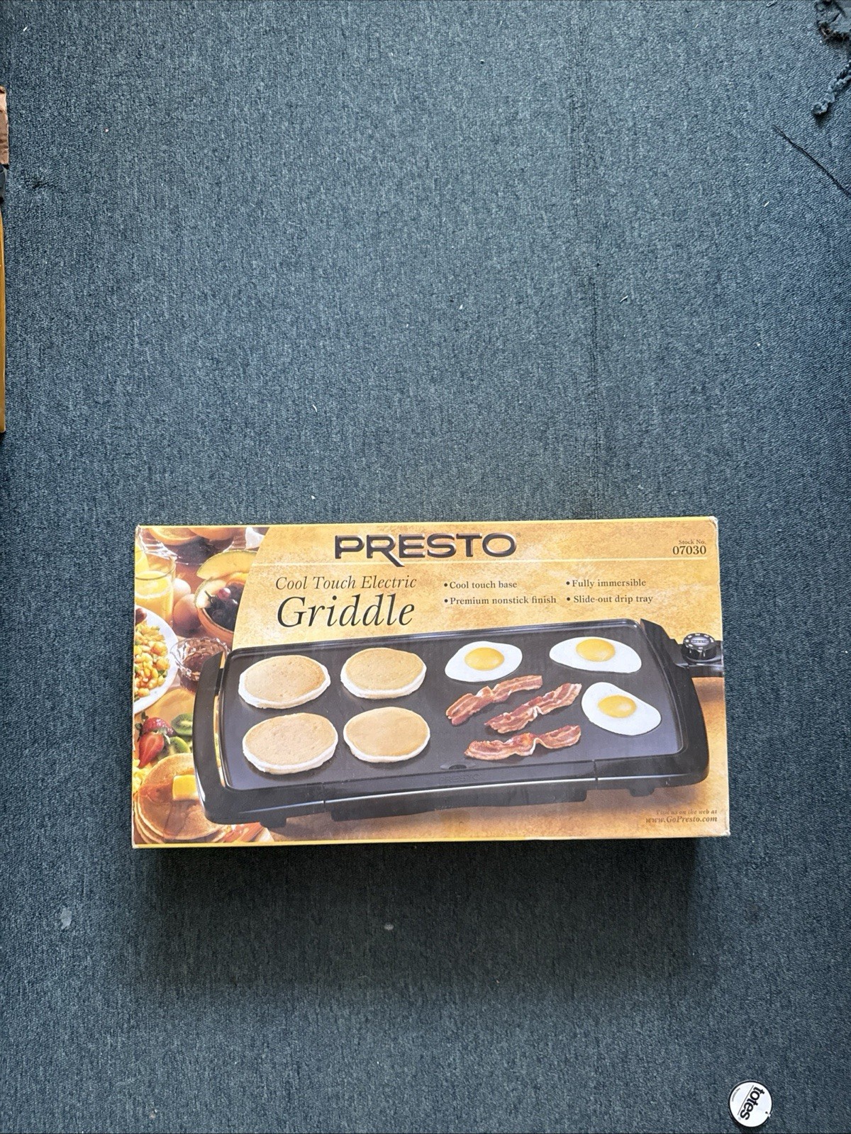 Presto Cool Touch Electric Griddle – New In Box