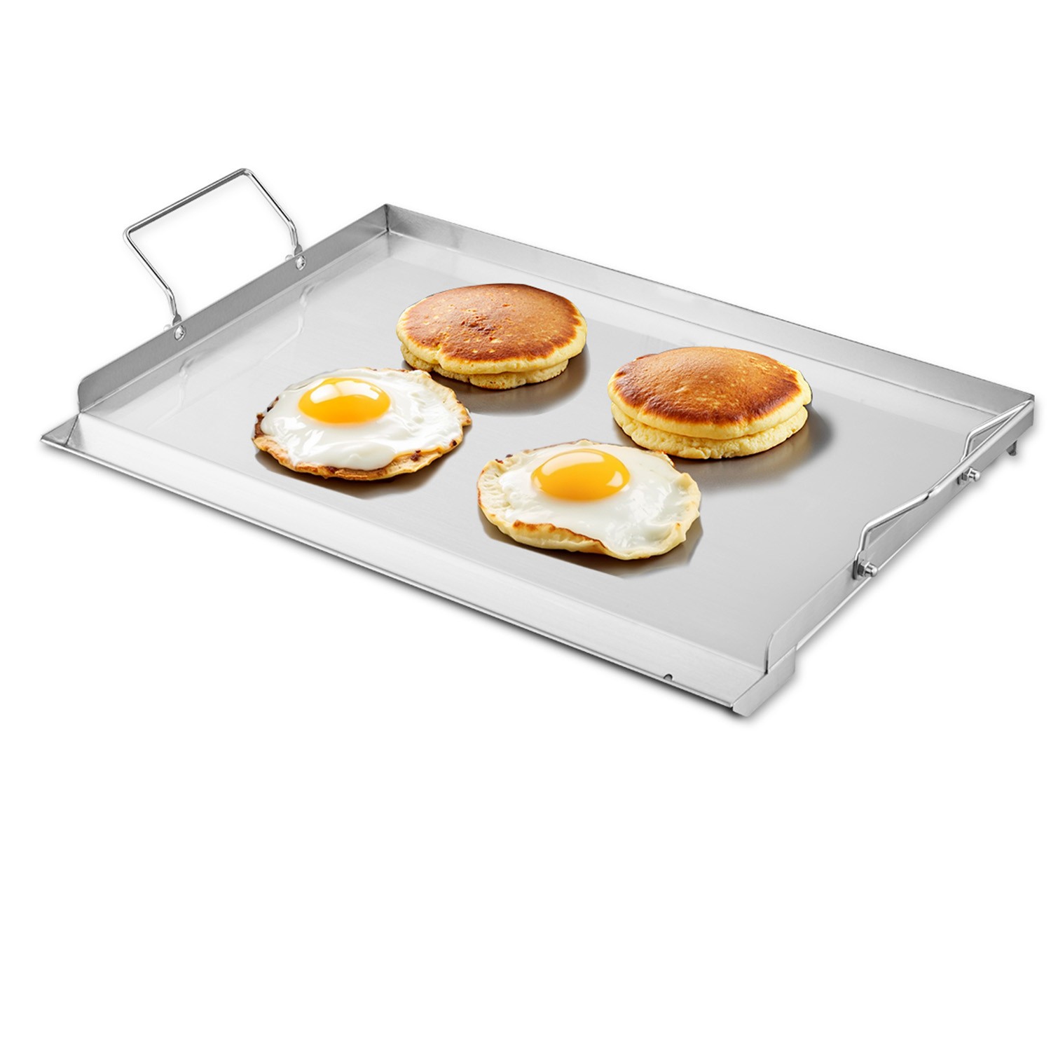 Uimoso 23×16 in Stainless Steel Flat Griddle Pan for BBQ and Cooking