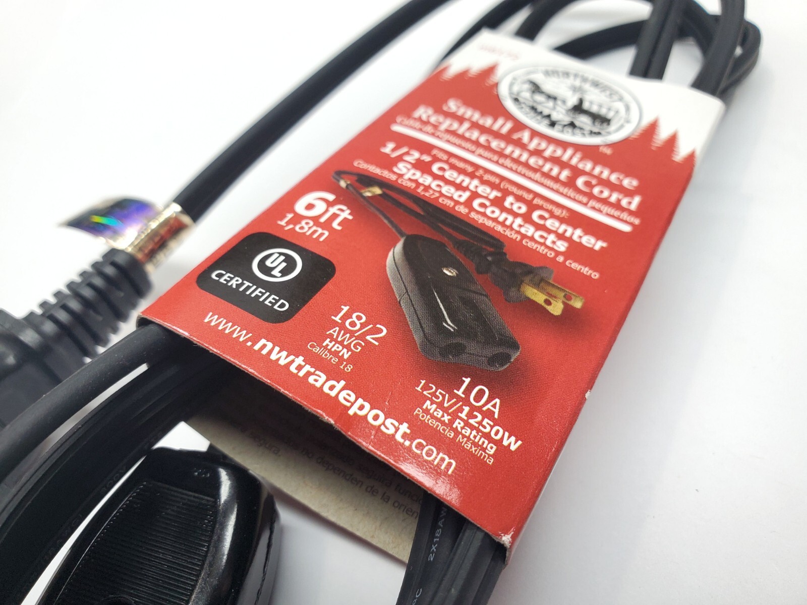 Power Cord for Dazey Bar-B-Grill Indoor Smokeless Grill Model DSG-132 26111-SMC