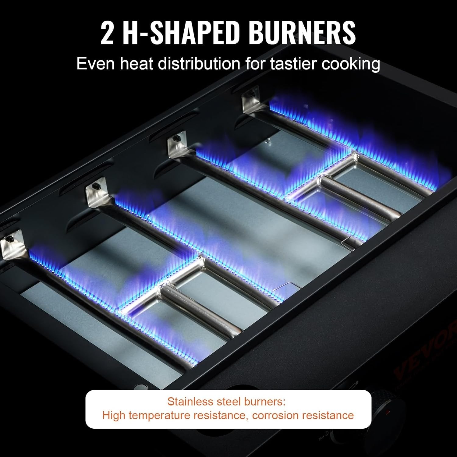 Commercial Griddle, 22.4″ Heavy Duty Manual Flat Top Griddle, Countertop Gas …
