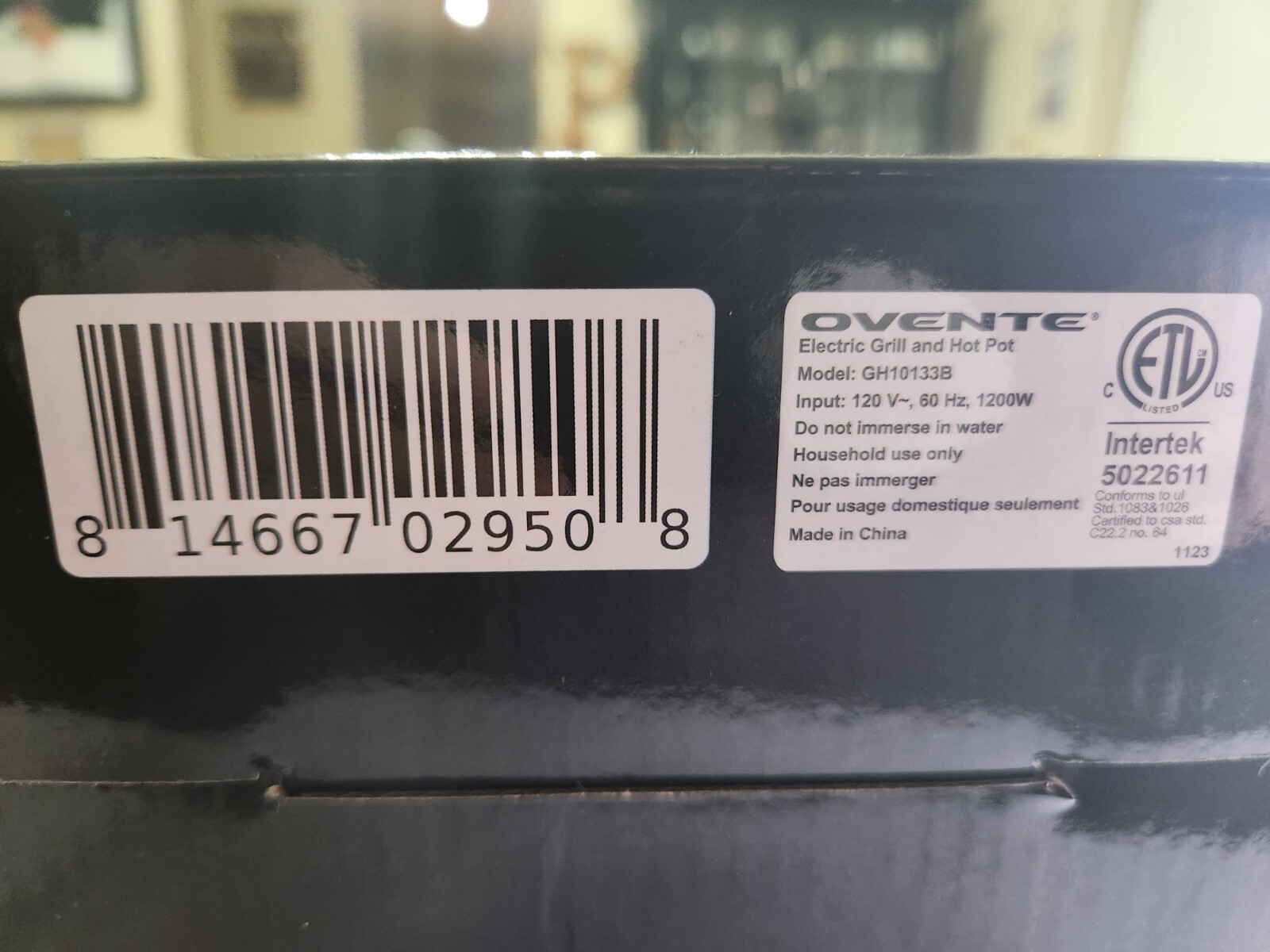 Ovente Electric HotPot Grill 13″ 2-in-1 Combo Multi-Purpose Non-Stick New in box