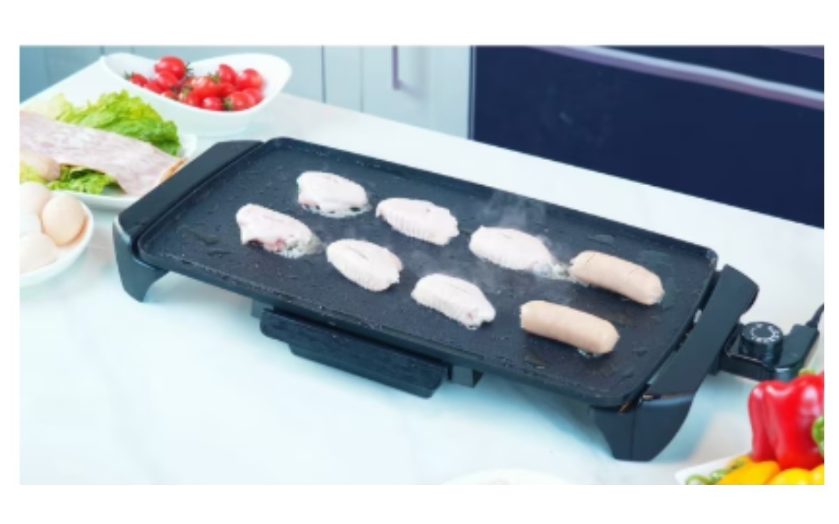 Mainstays MS-GRD20 Non-Stick Electric Kitchen Griddle – Black