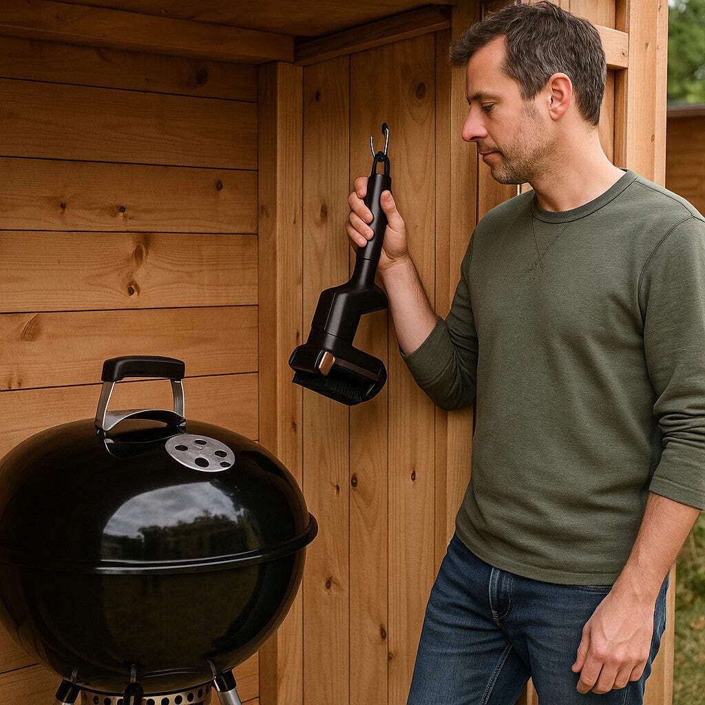 Electric BBQ Grill Cleaning Brush Rechargeable MY-117
