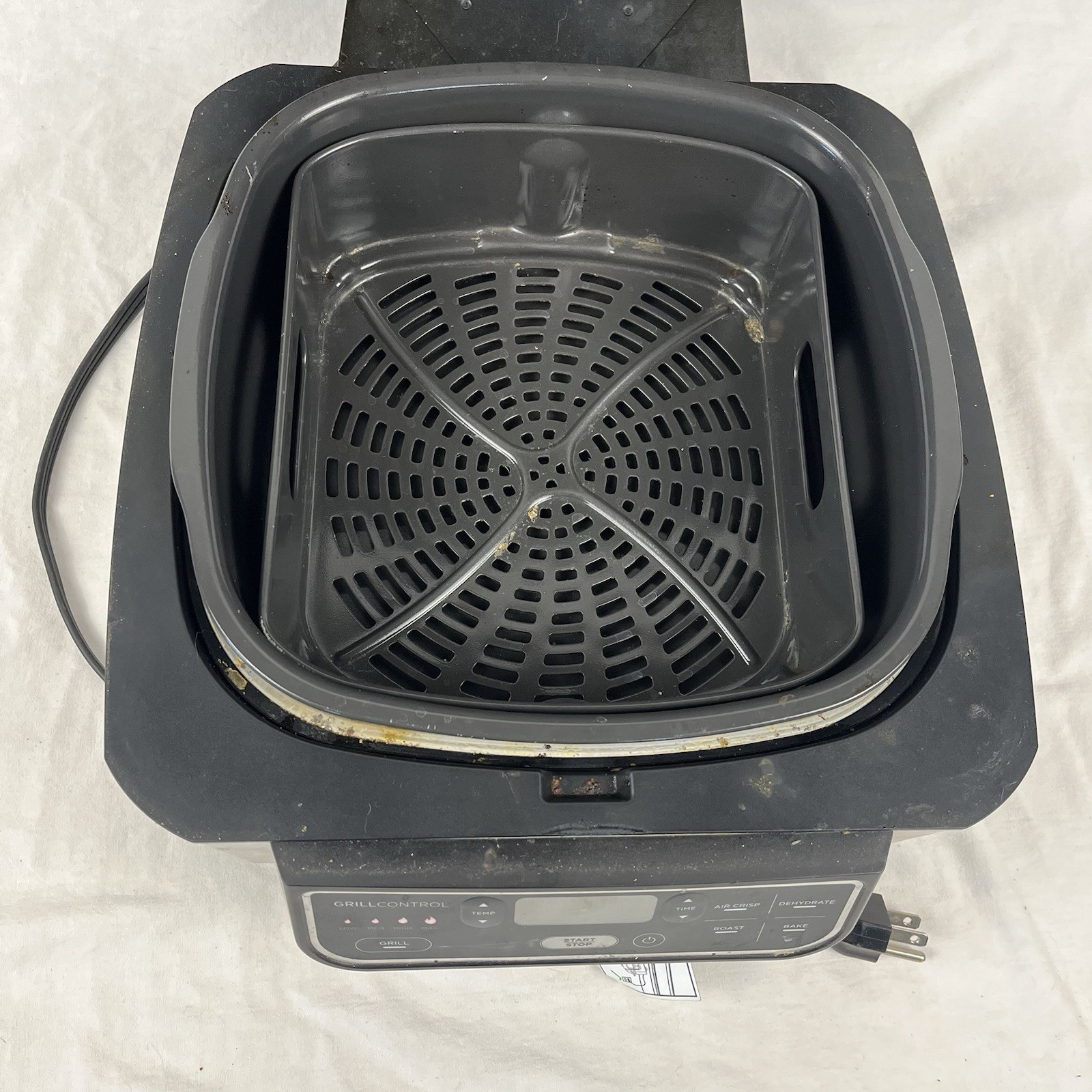 Ninja Air Fry Grill AG302 Food 5-in-1 Indoor Roast Bake TESTED WORKING
