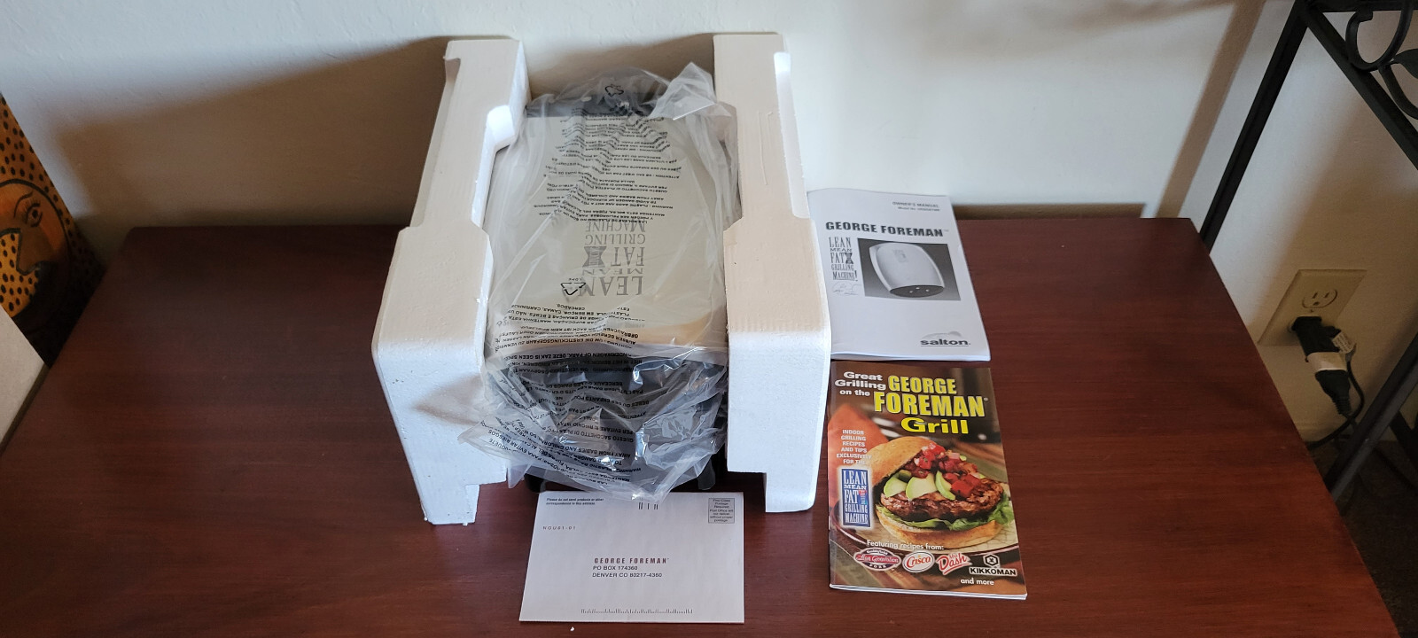 George Foreman GR26SBTMR Hot Metals Lean Mean Grilling Machine