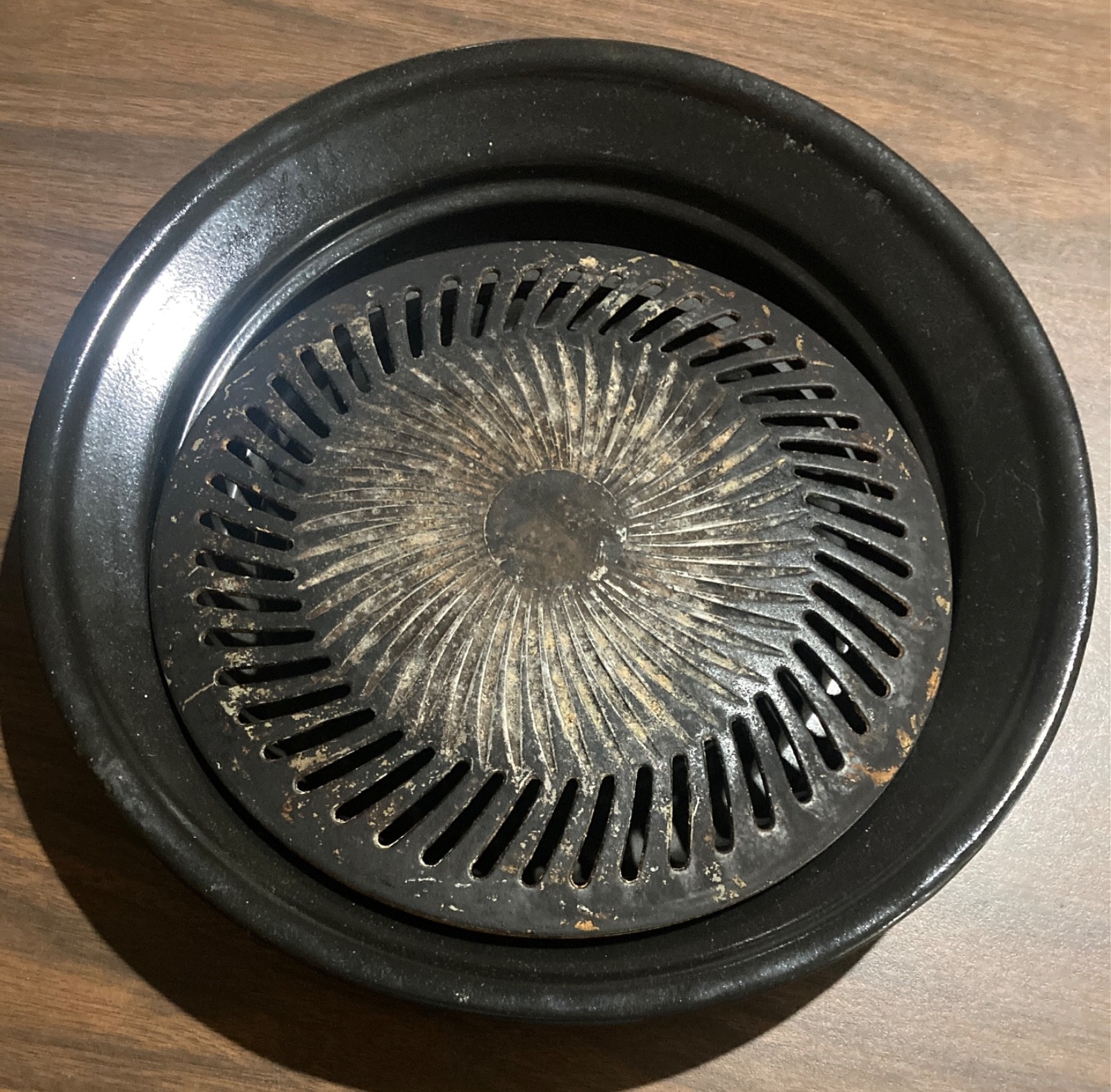 Vintage Stove Top Grill – Indoor Cooking For Gas Or Propane Stove 12.5 In