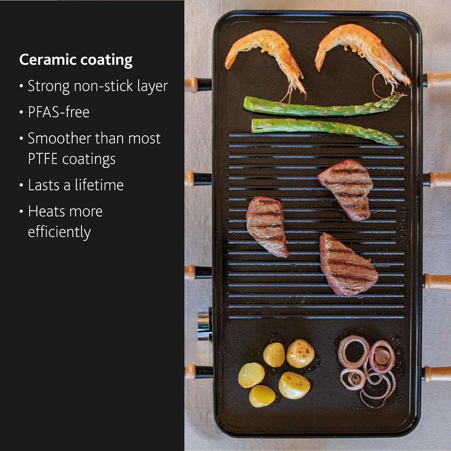Grill Electric Machine Table Grill Grill 8 Person Reversible Aluminum Griddle