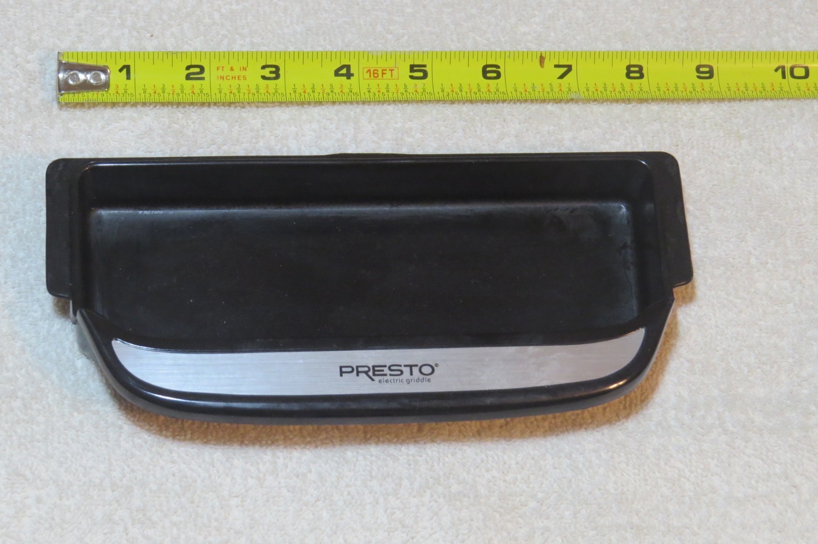 Presto 85888 Plastic Drip Tray for 22″ Electric Griddle Replacement Part