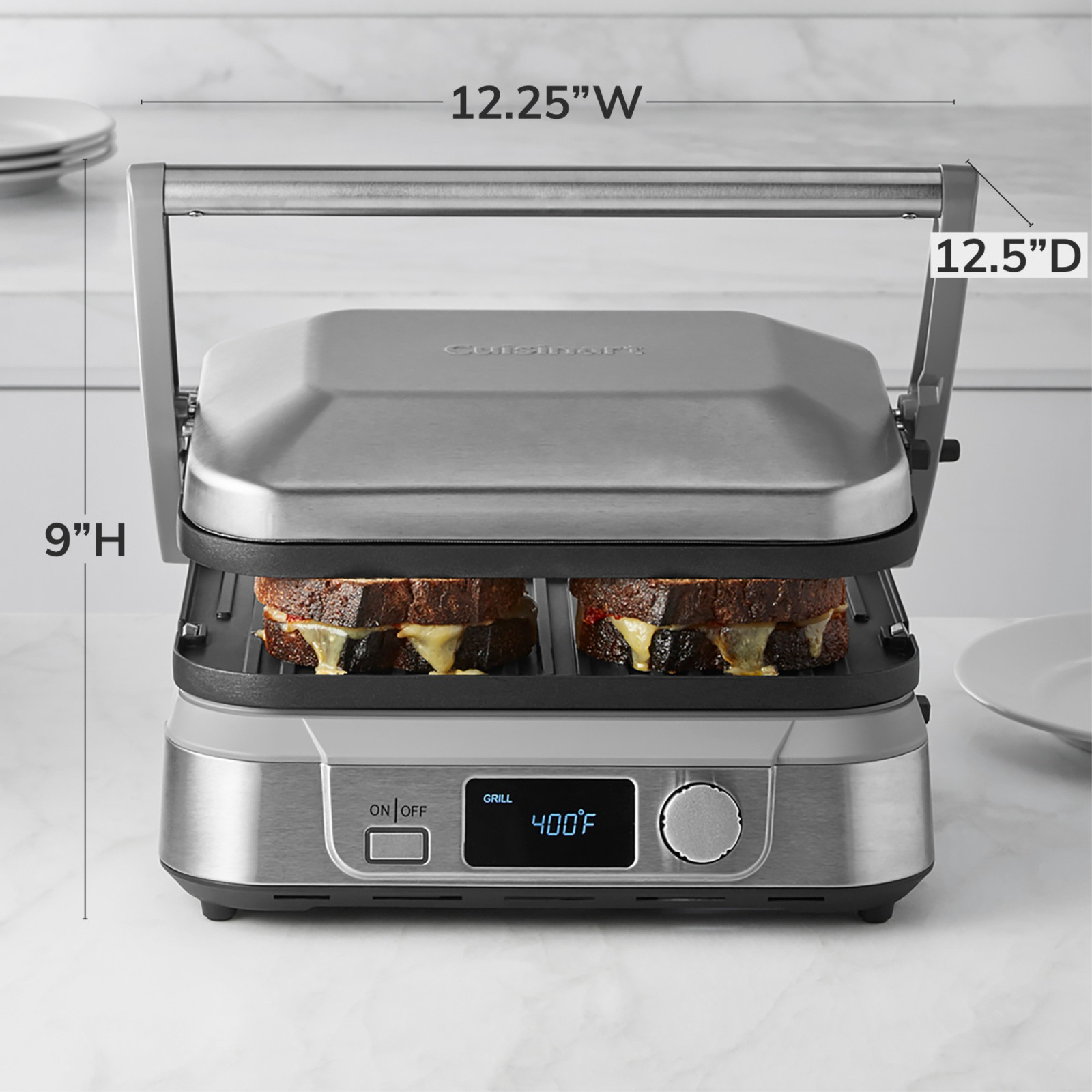 New With Box Cuisinart Griddler Five, Freeship USA