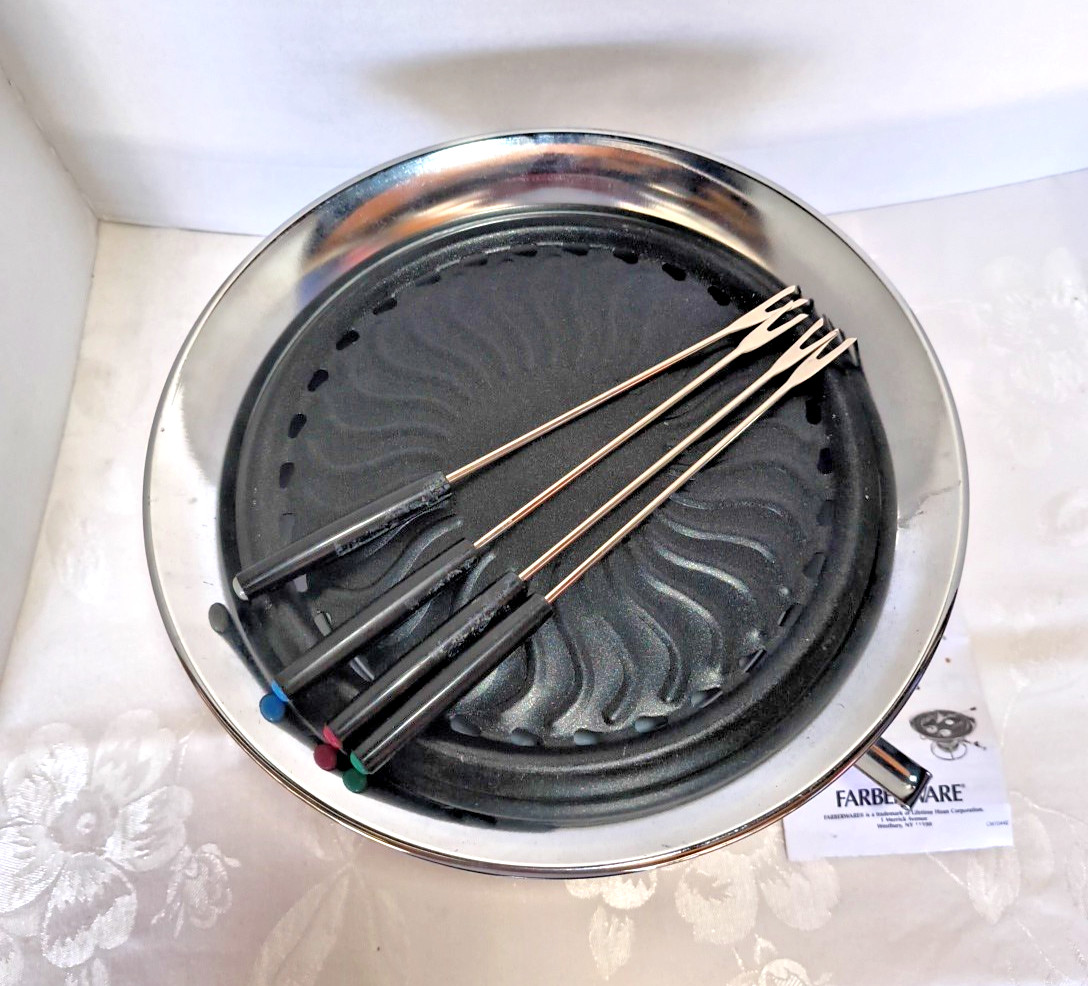 Farberware Smokeless Tabletop (indoor/outdoor) Griller New open Box