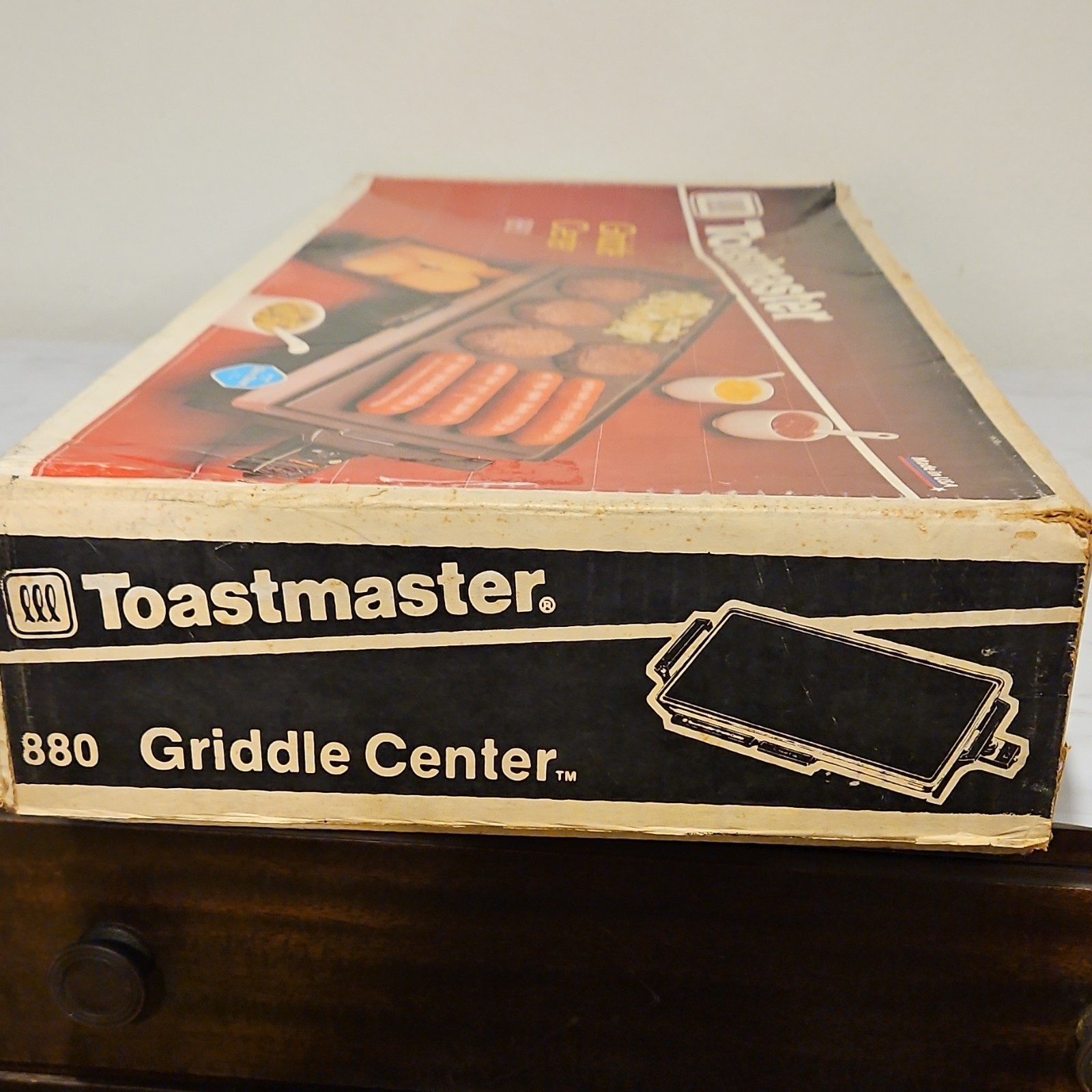 Toastmaster Griddle Center 880 Rectangular Electric Griddle, MPN 880