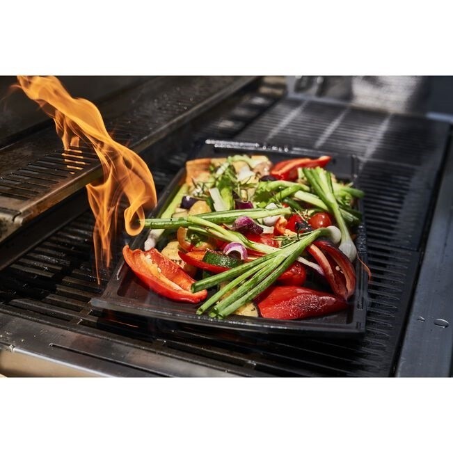 18.25 inch x 9.5-inch, Double Burner Griddle / Plancha