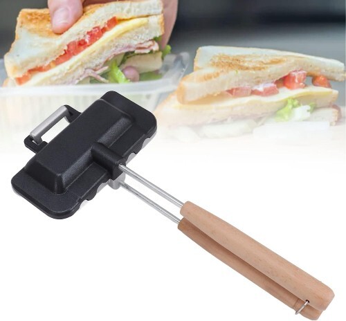 Non-stick Sided Baking Pan Aluminum Alloy Frying Pan Sandwich Maker
