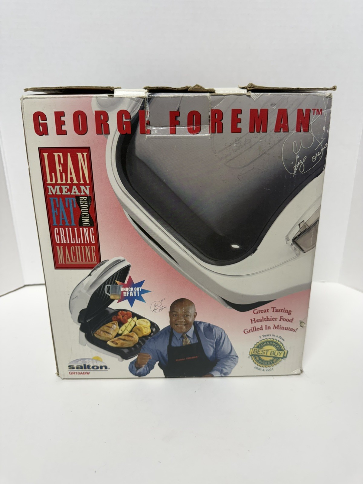 George Foreman lean mean Grilling Machine Model GR10ABW