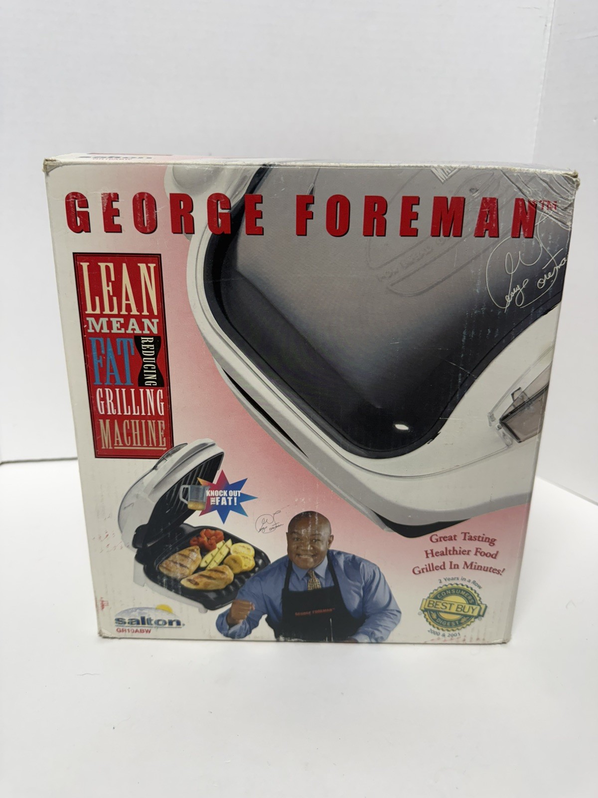 George Foreman lean mean Grilling Machine Model GR10ABW
